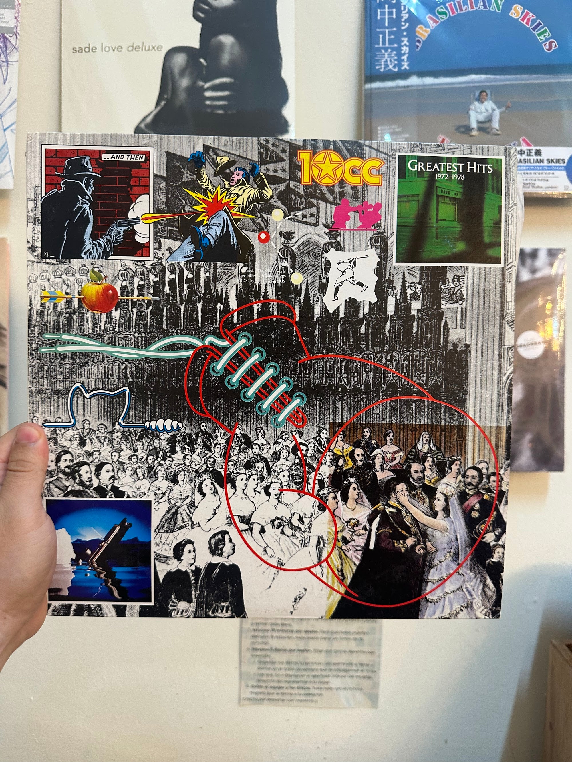 10cc – Greatest Hits 1972-1978 (JPN 1979) — Portada