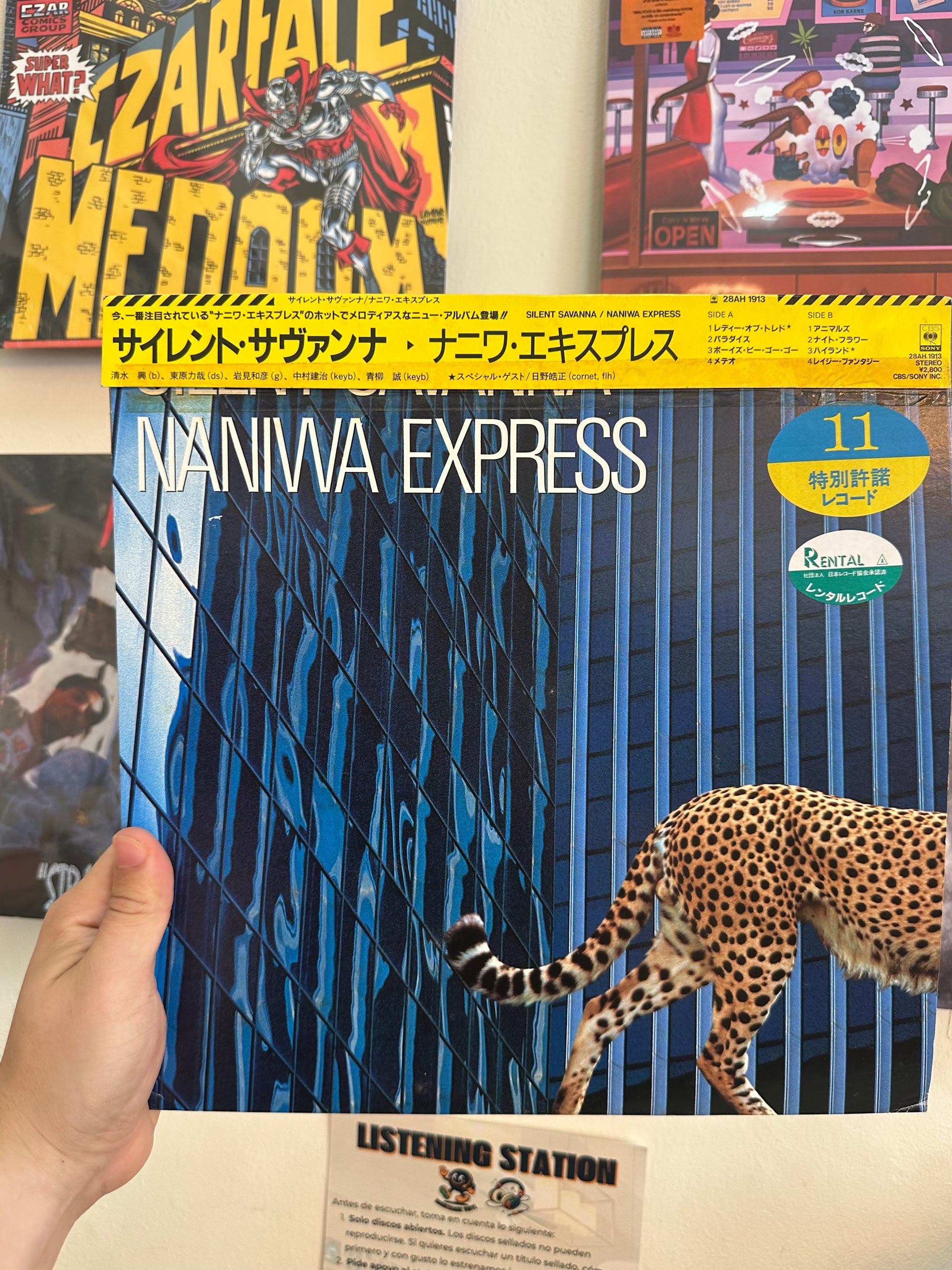 Naniwa Express Silent Savanna portada
