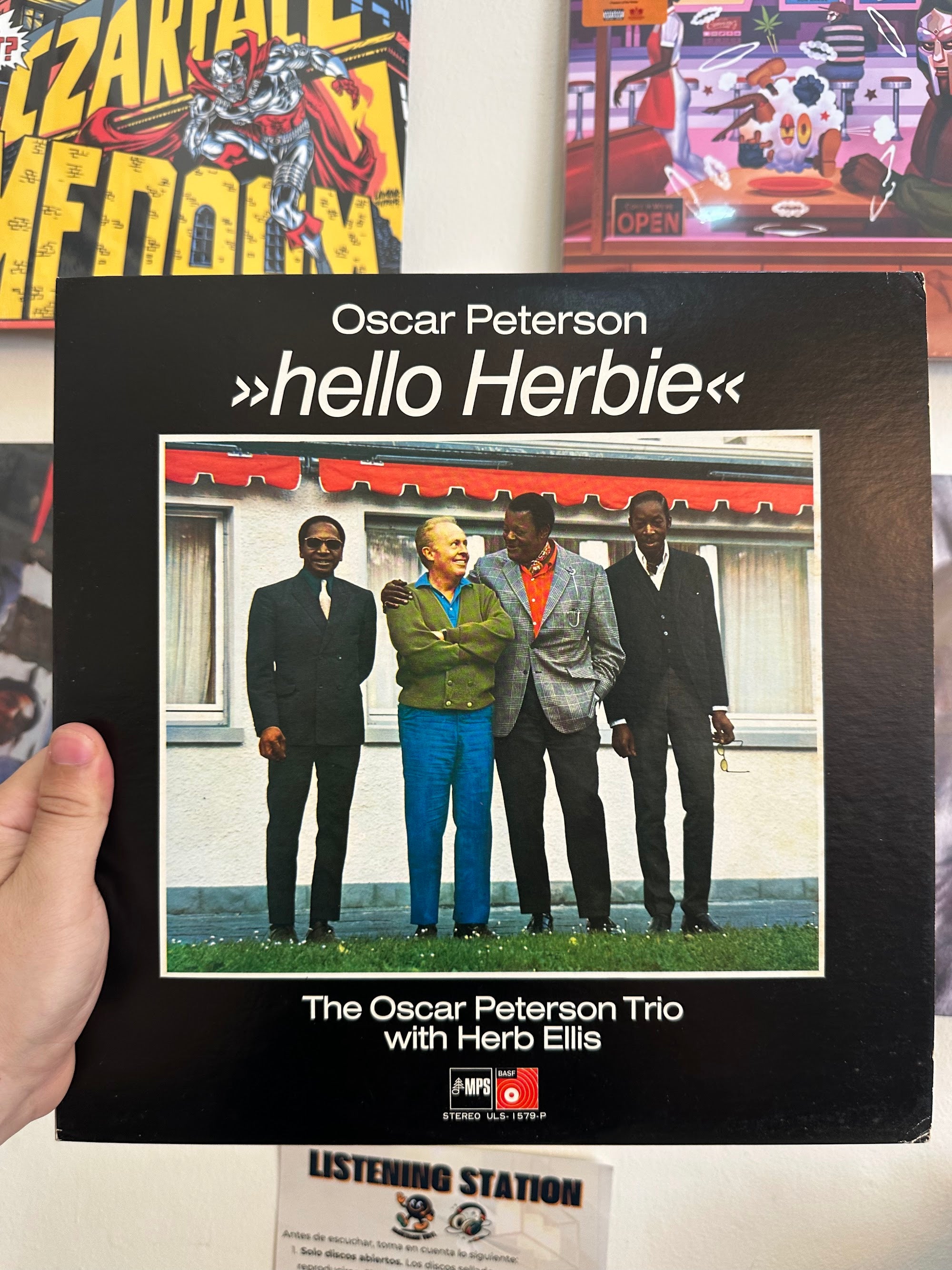 Oscar Peterson Hello Herbie portada