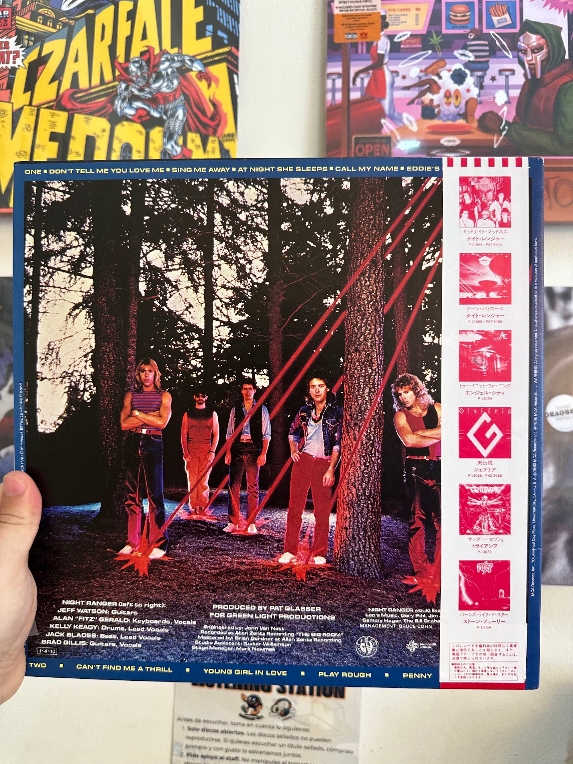 Night Ranger Dawn Patrol contraportada