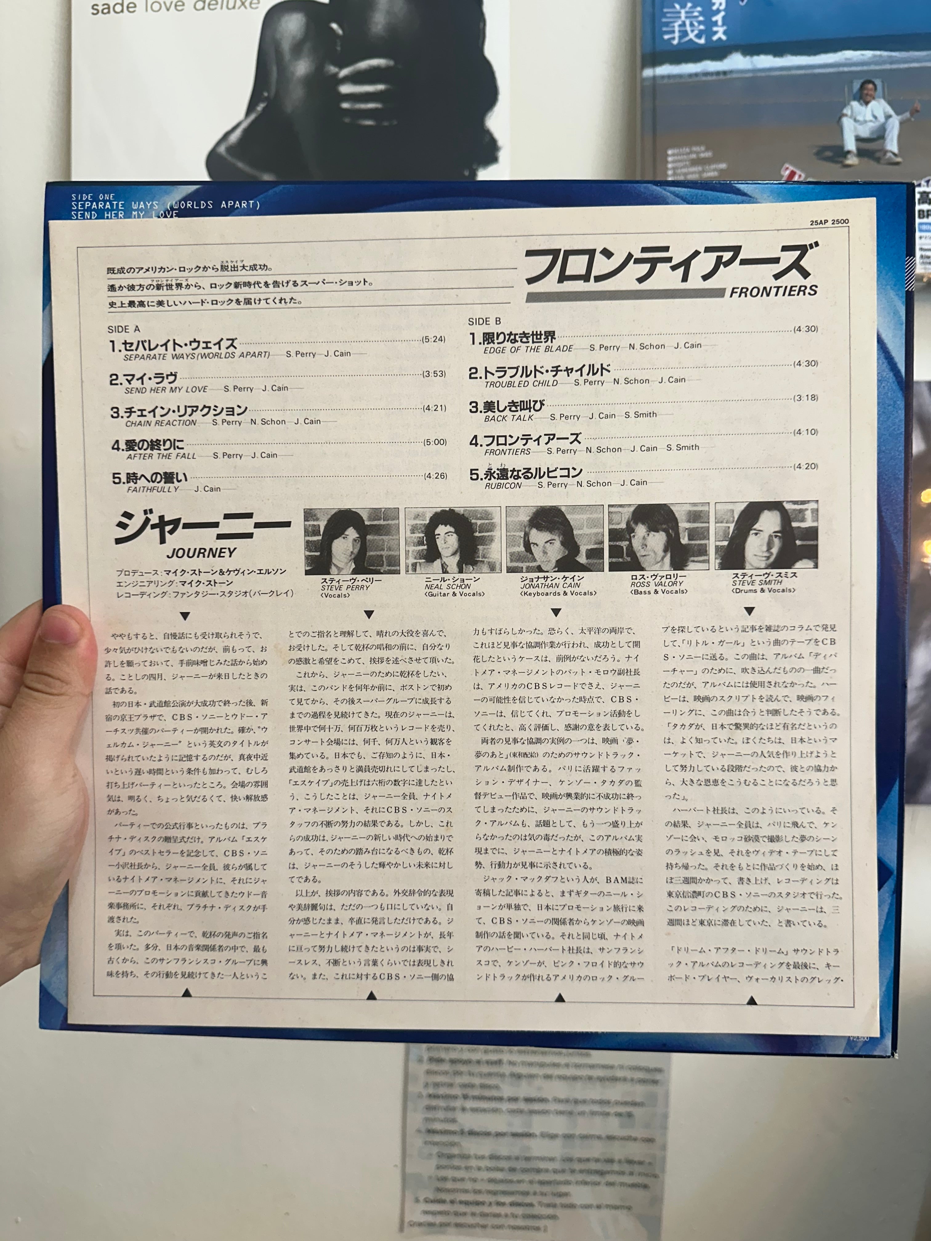Journey – Frontiers (JPN-1983)