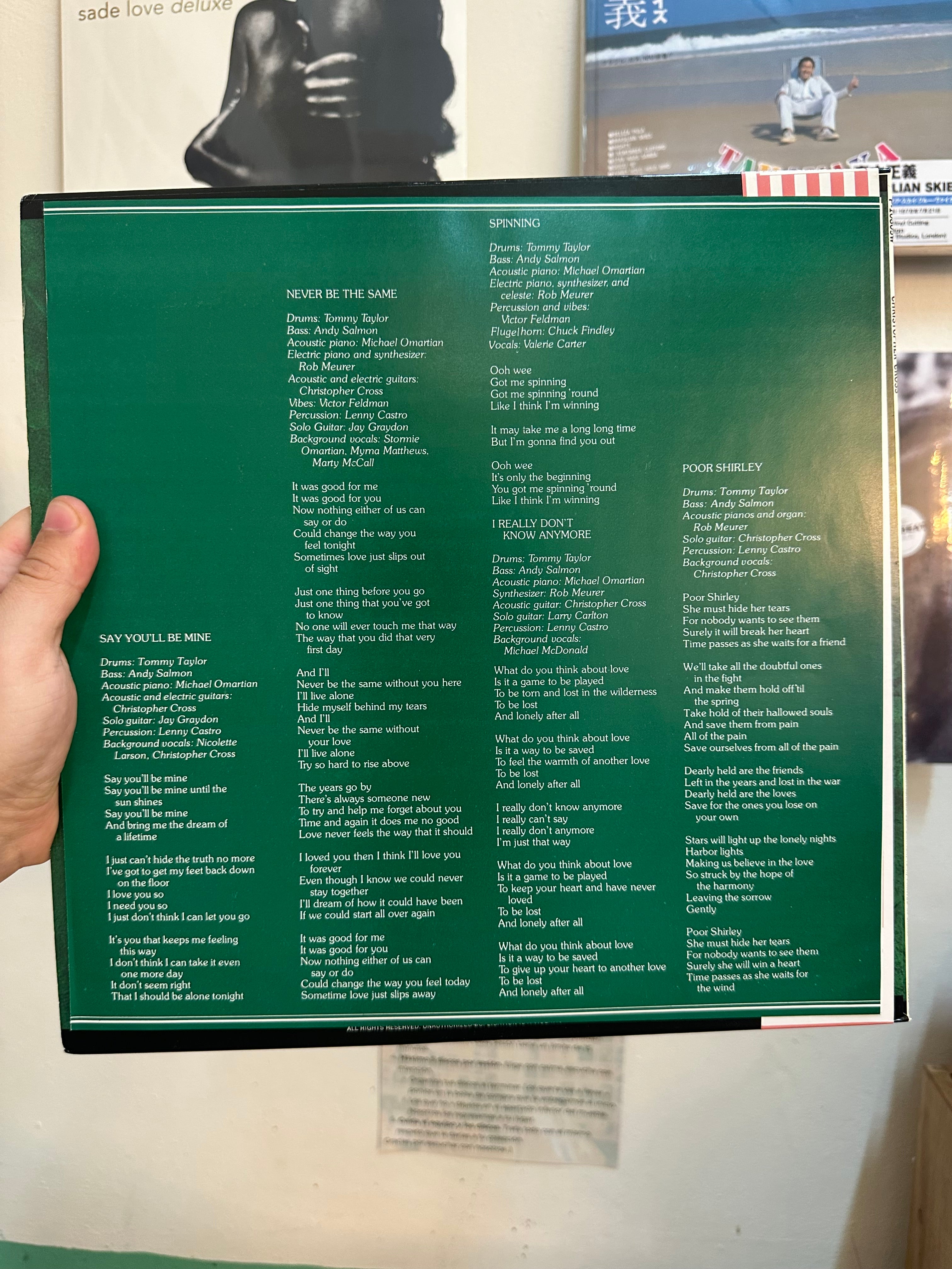 Christopher Cross – Christopher Cross (JPN 1979)