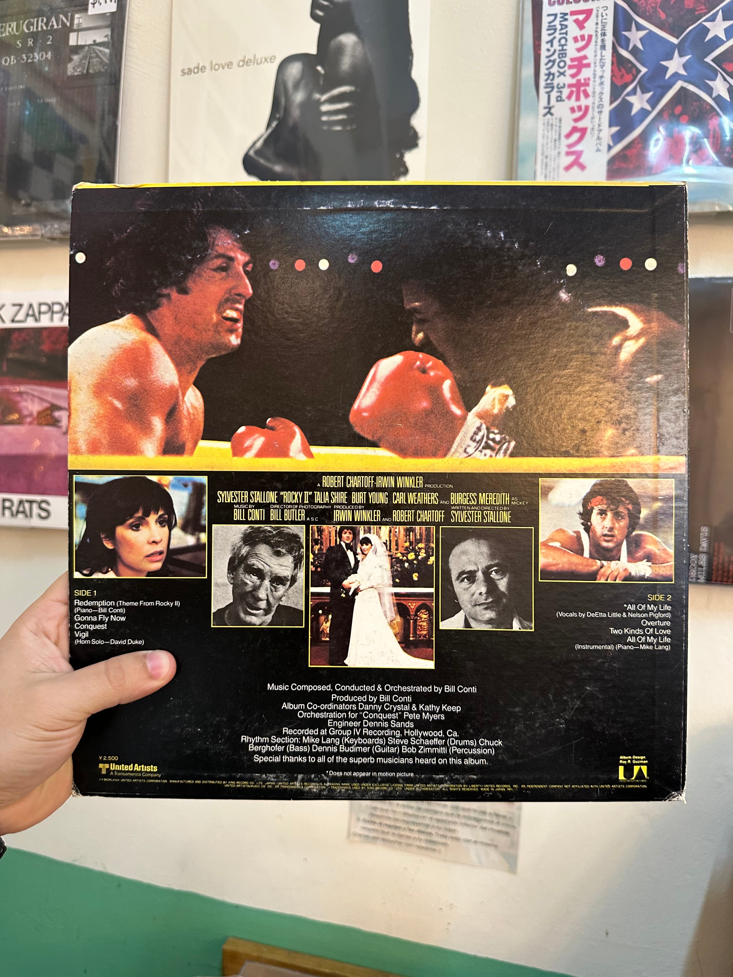 Bill Conti – Rocky II (Original Motion Picture Score) (JPN 1979)