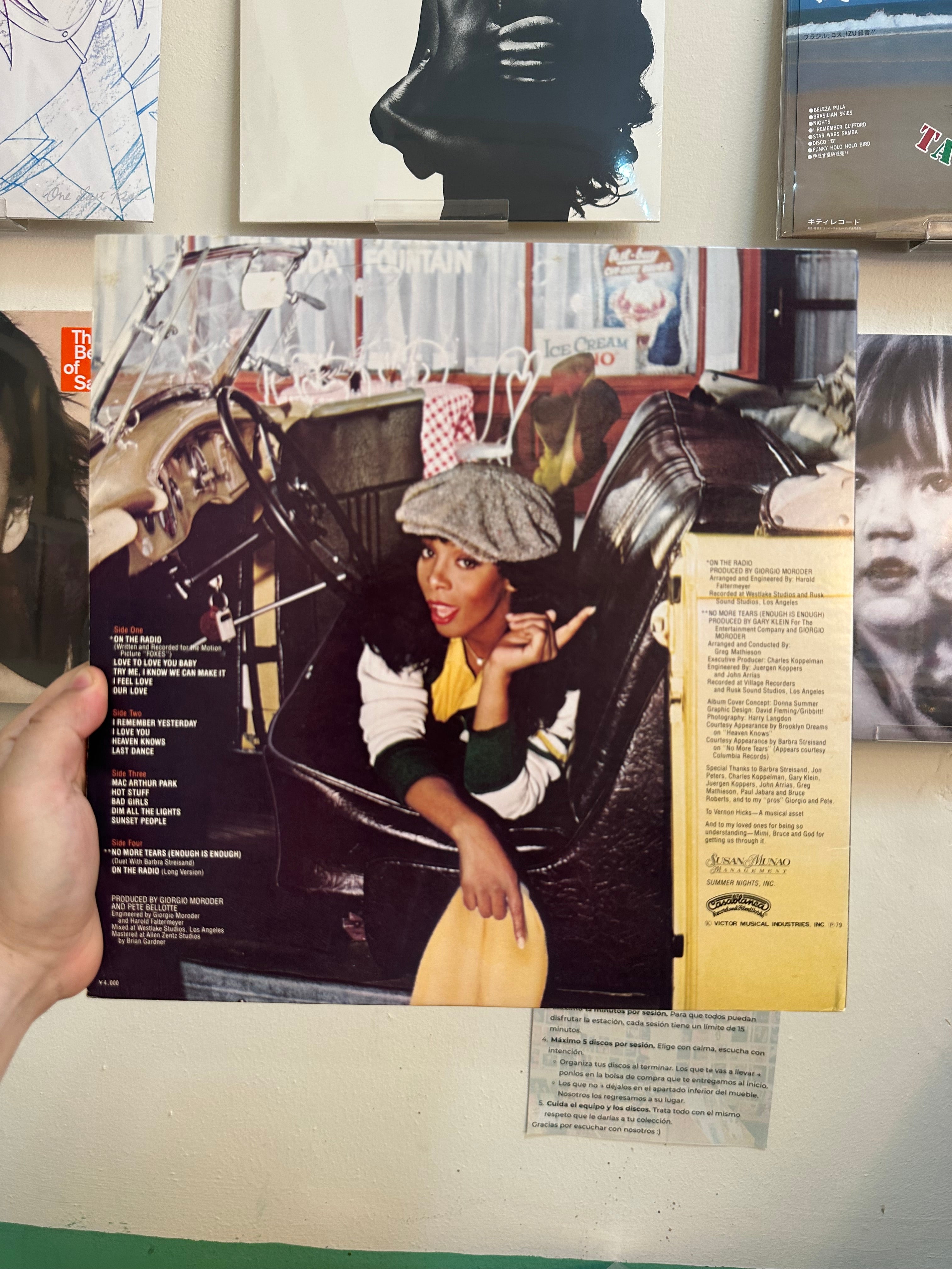 Donna Summer – On The Radio - Greatest Hits Vol. I & II (JPN-1979)