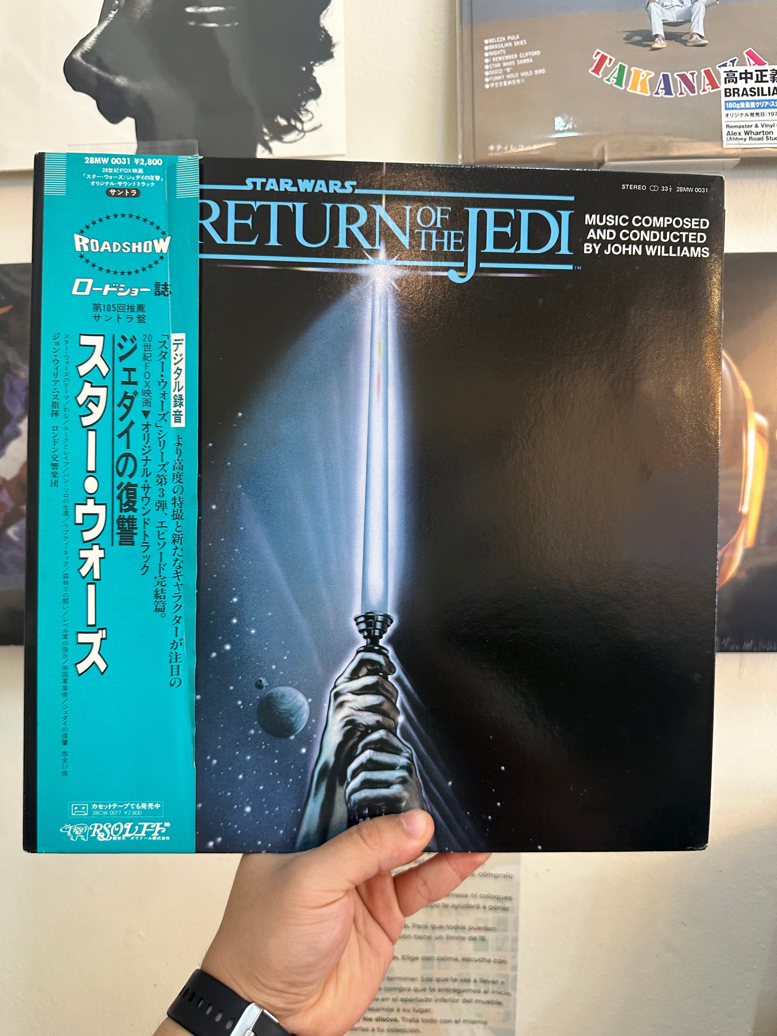 John Williams – Star Wars : Return Of The Jedi (The Original Motion Picture Soundtrack) (JPN-1983)
