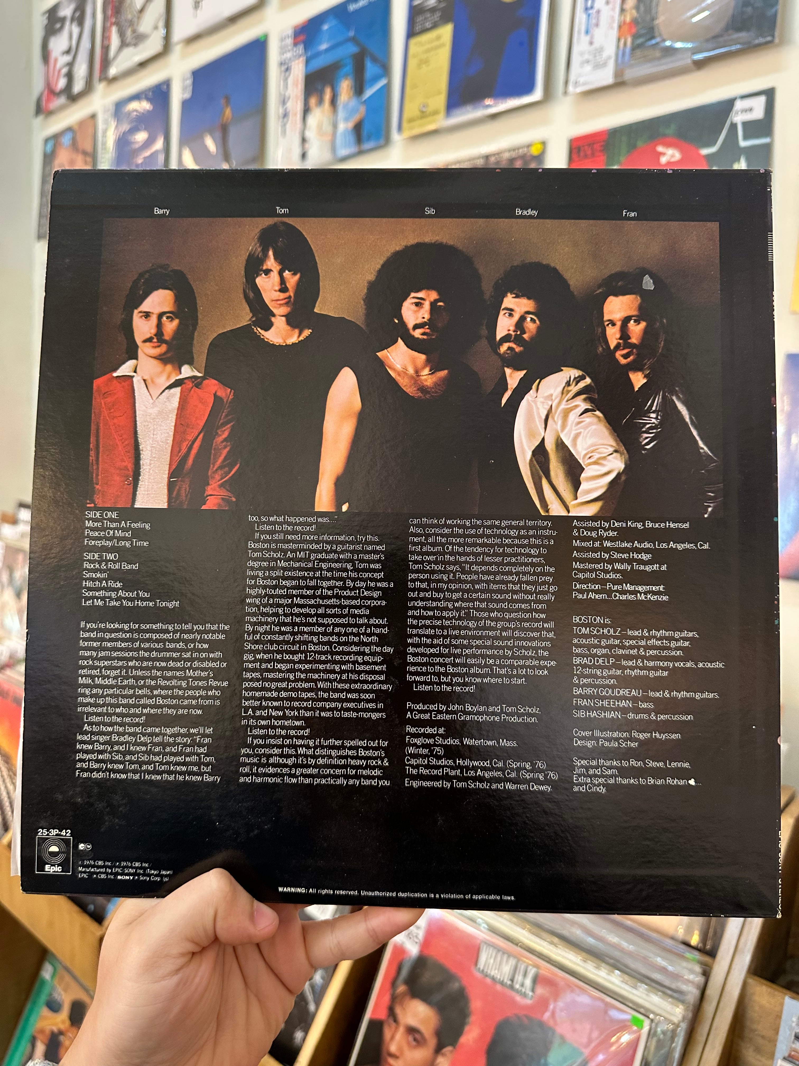 Boston – Boston (JPN 1978)