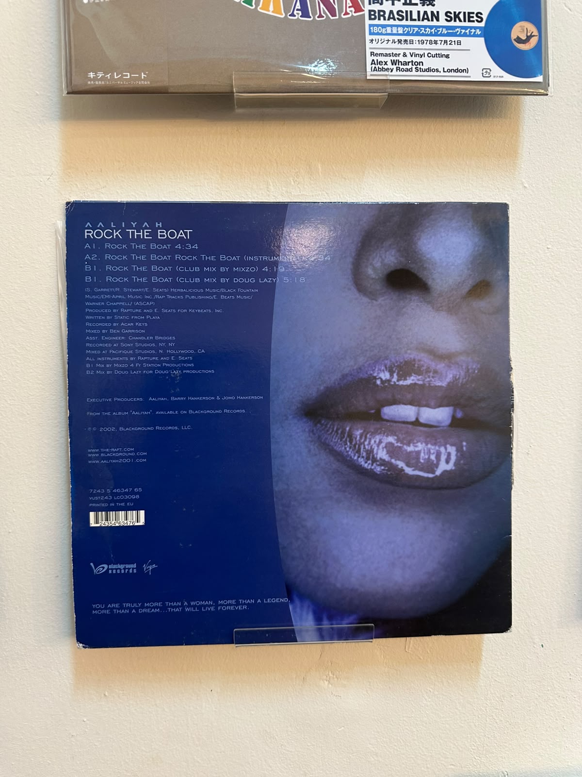 Aaliyah – Rock The Boat (2002, UK & Europe, Virgin)