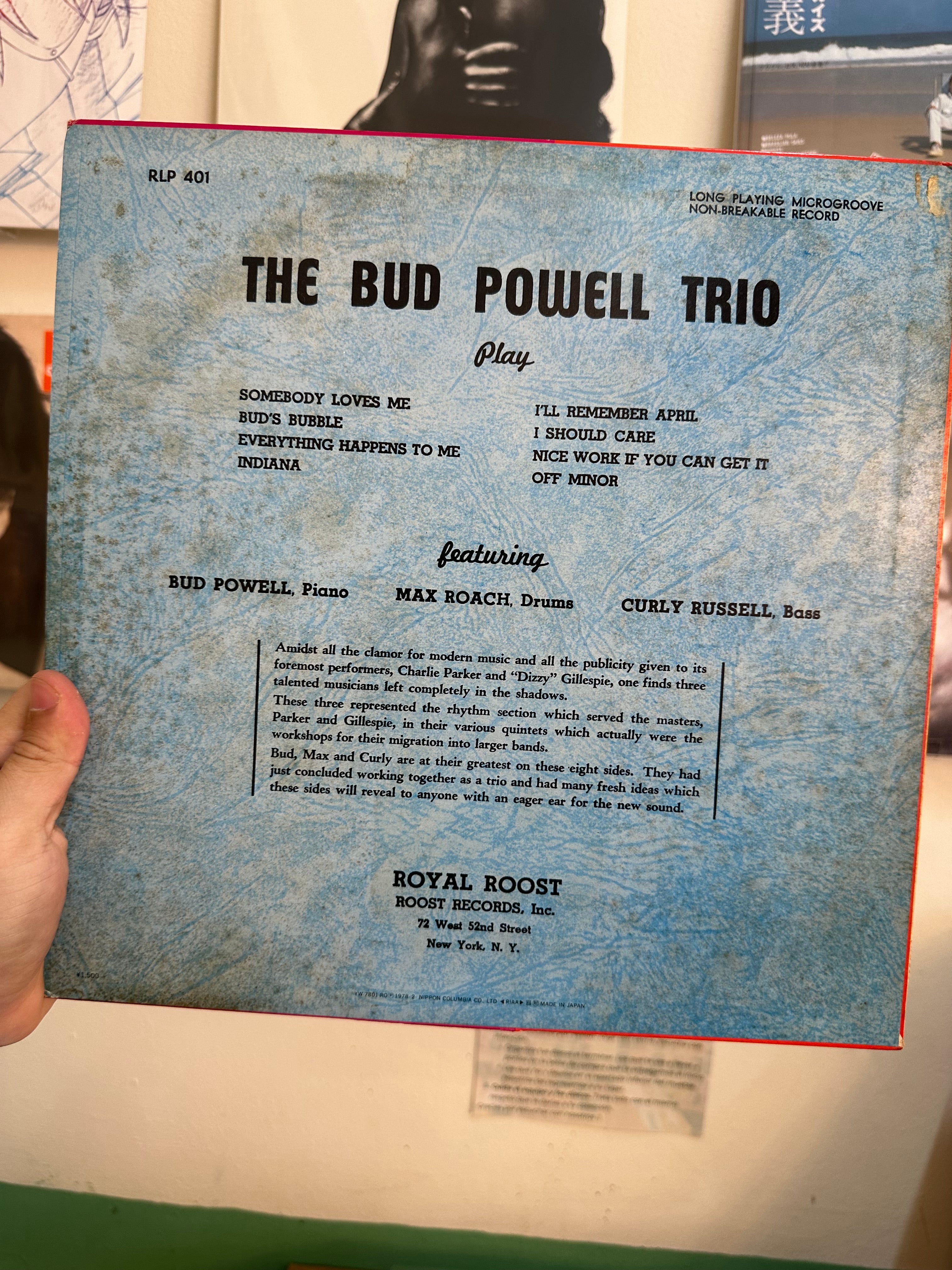 The Bud Powell Trio – The Bud Powell Trio (JPNN 1978)