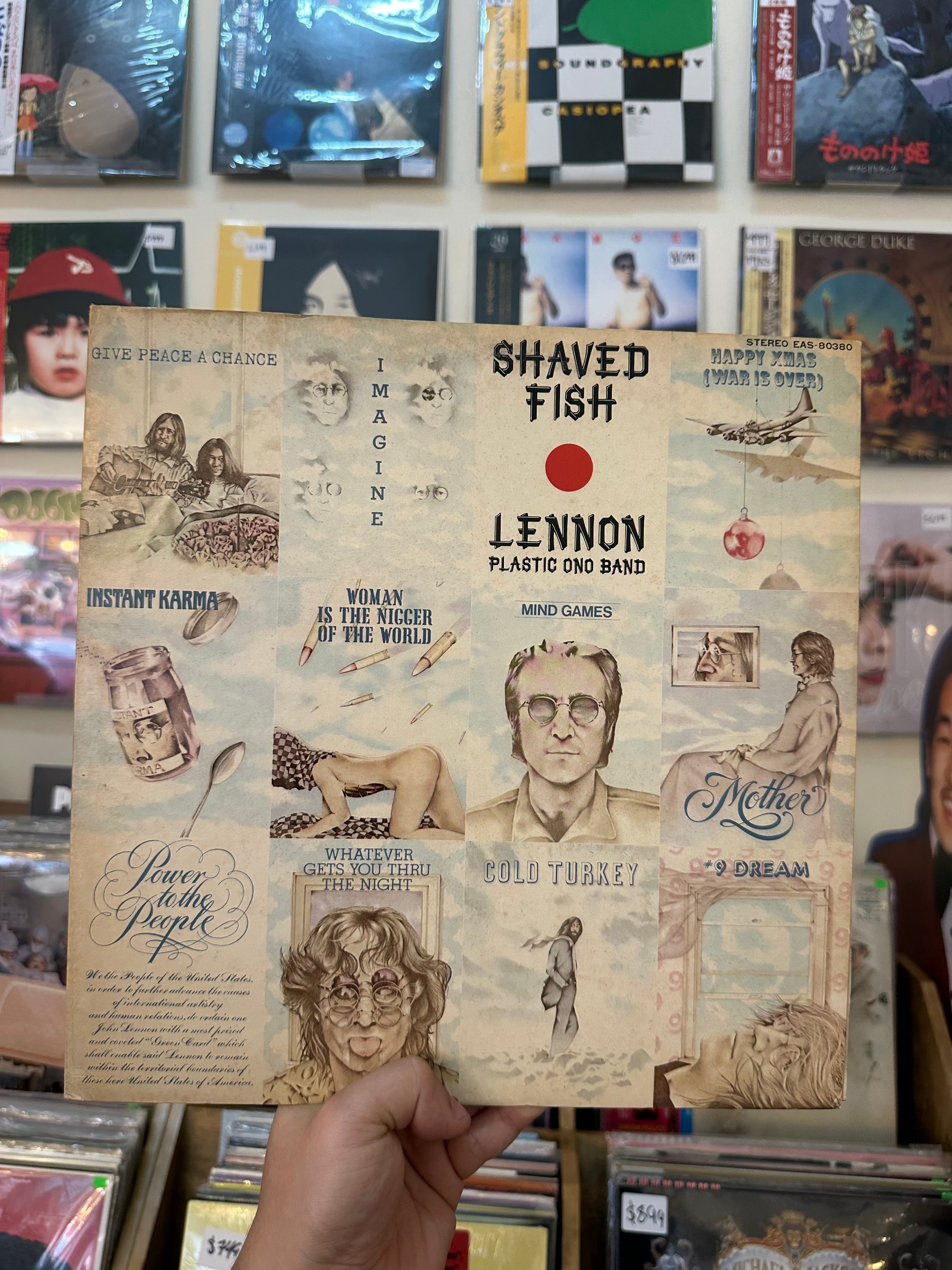 Lennon / Plastic Ono Band – Shaved Fish (JPN 1980)