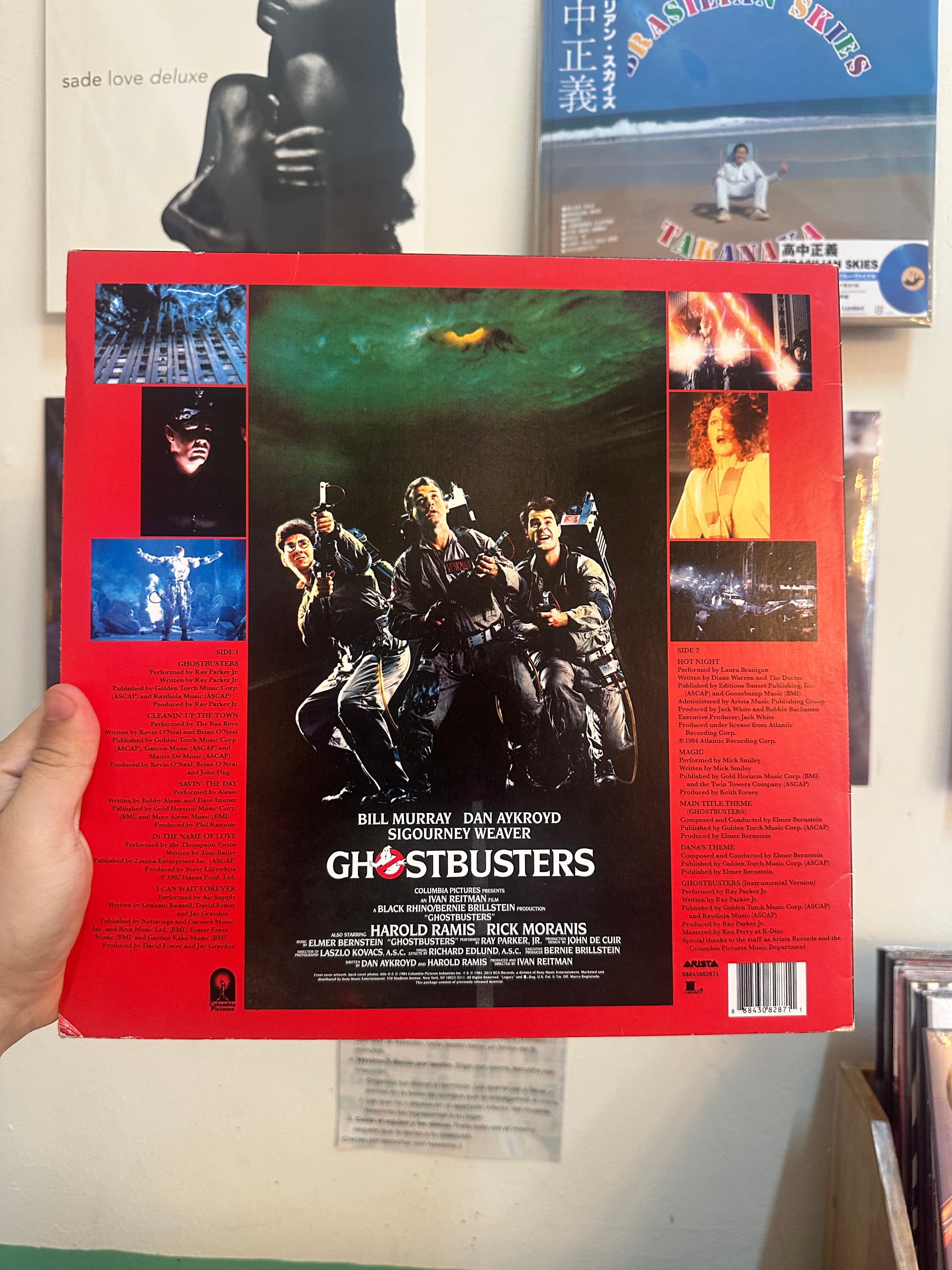 Various – Ghostbusters (Original Soundtrack Album) (US 2014)