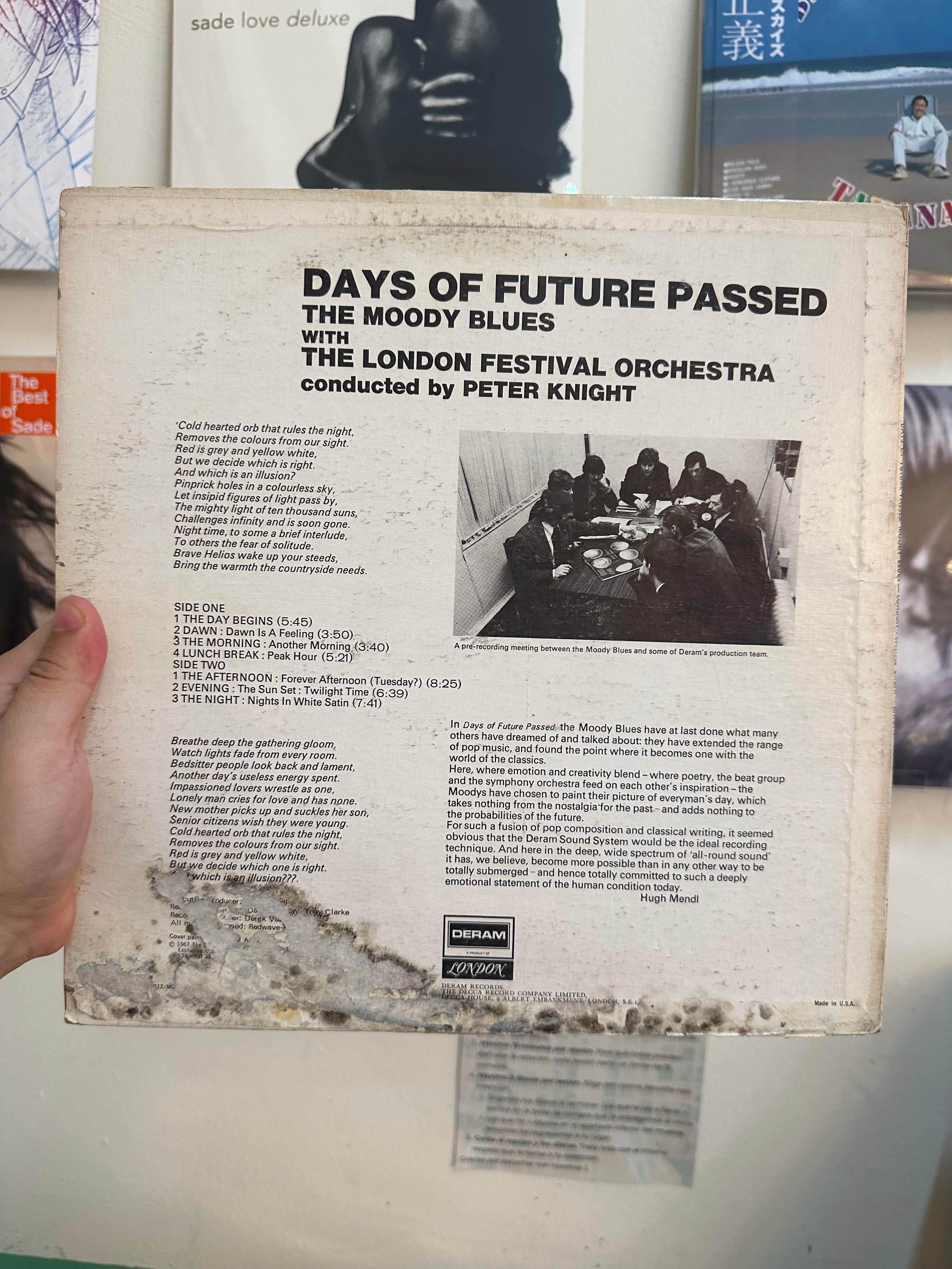 The Moody Blues With The London Festival Orchestra Conducted By Peter Knight (5) – Days Of Future Passed (USA-1980)