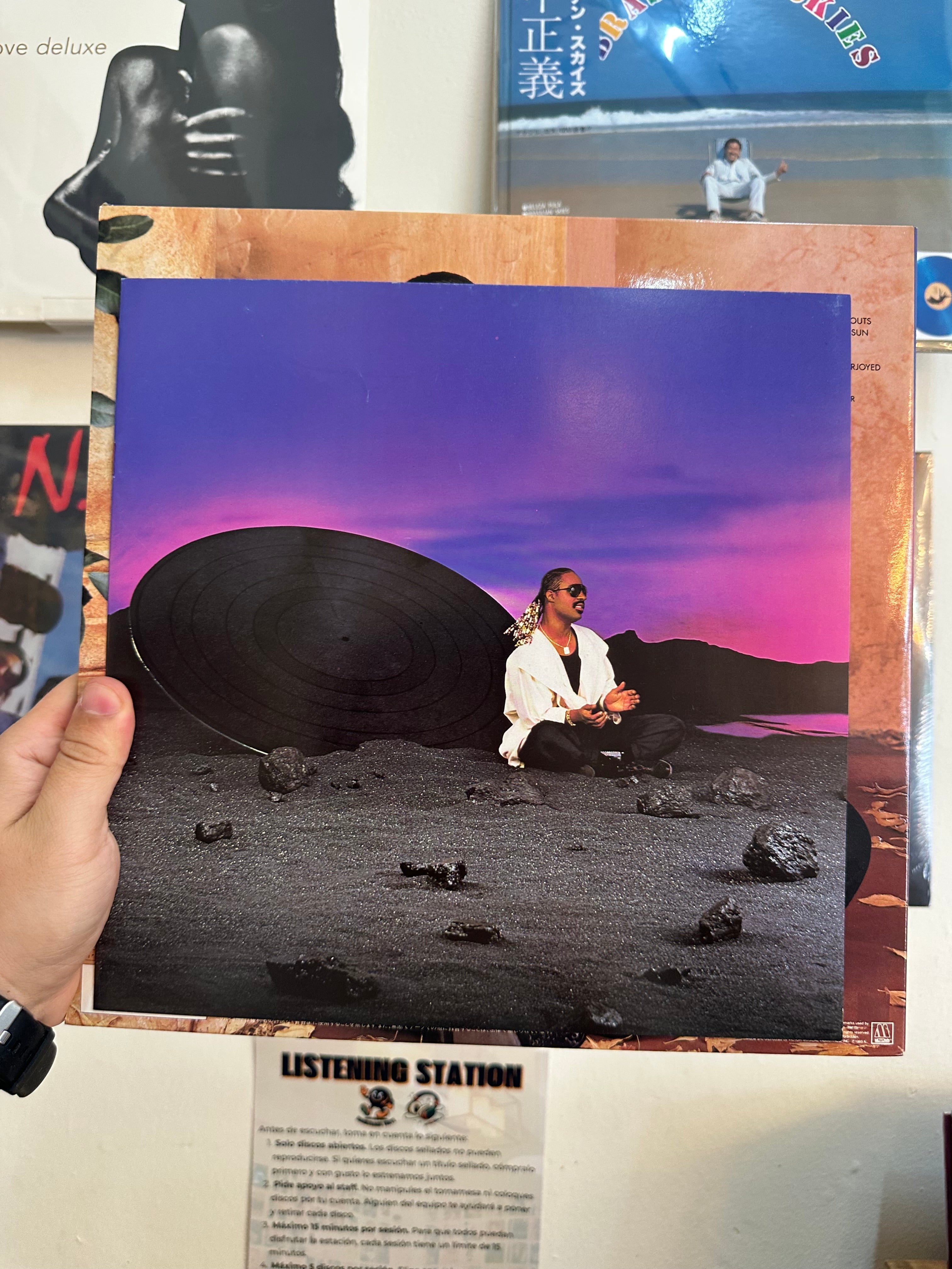 Stevie Wonder – In Square Circle (JPN-1985)