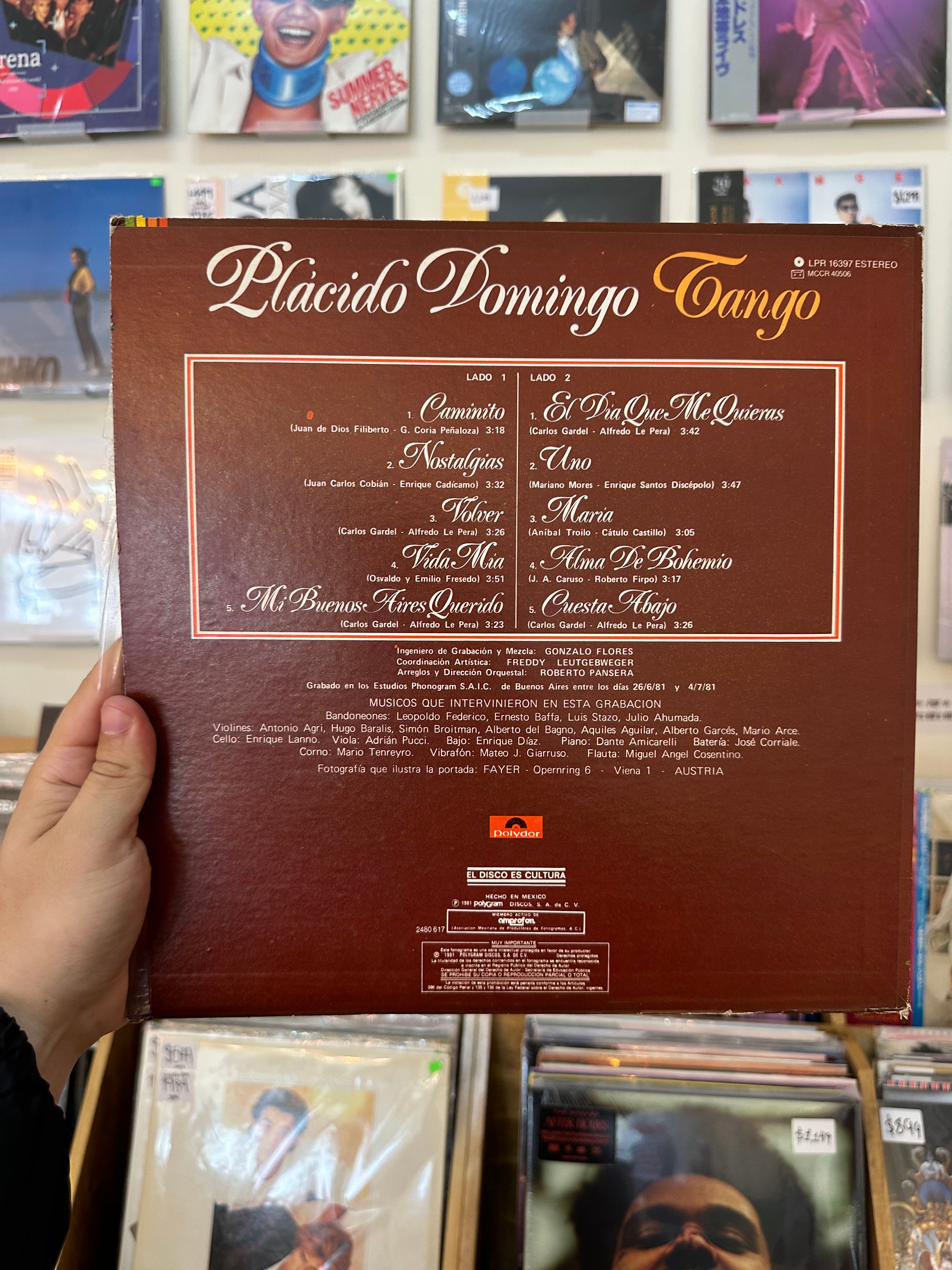 Plácido Domingo – Tango (MX-1981)
