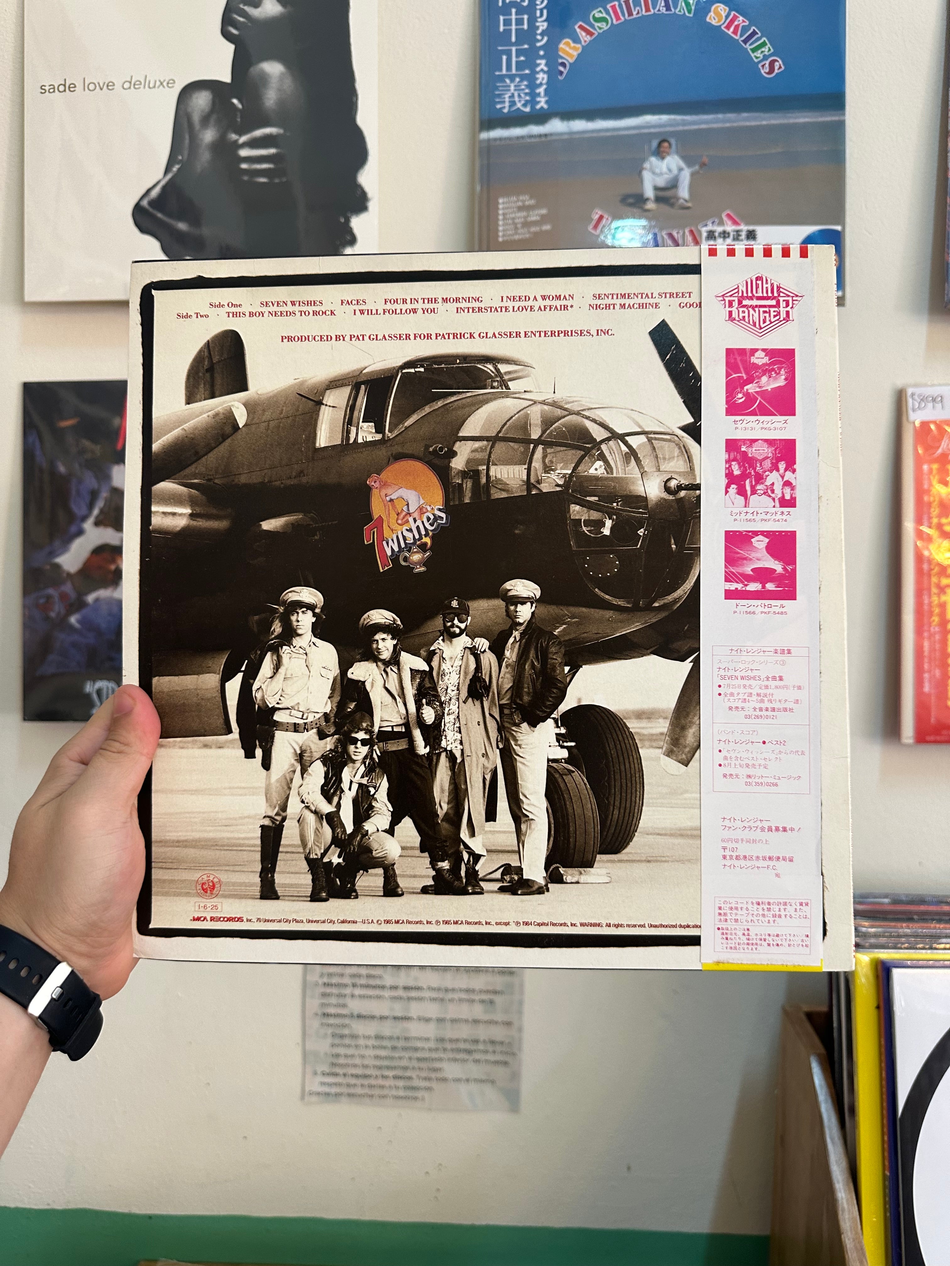Night Ranger – 7 Wishes (JPN-1985)