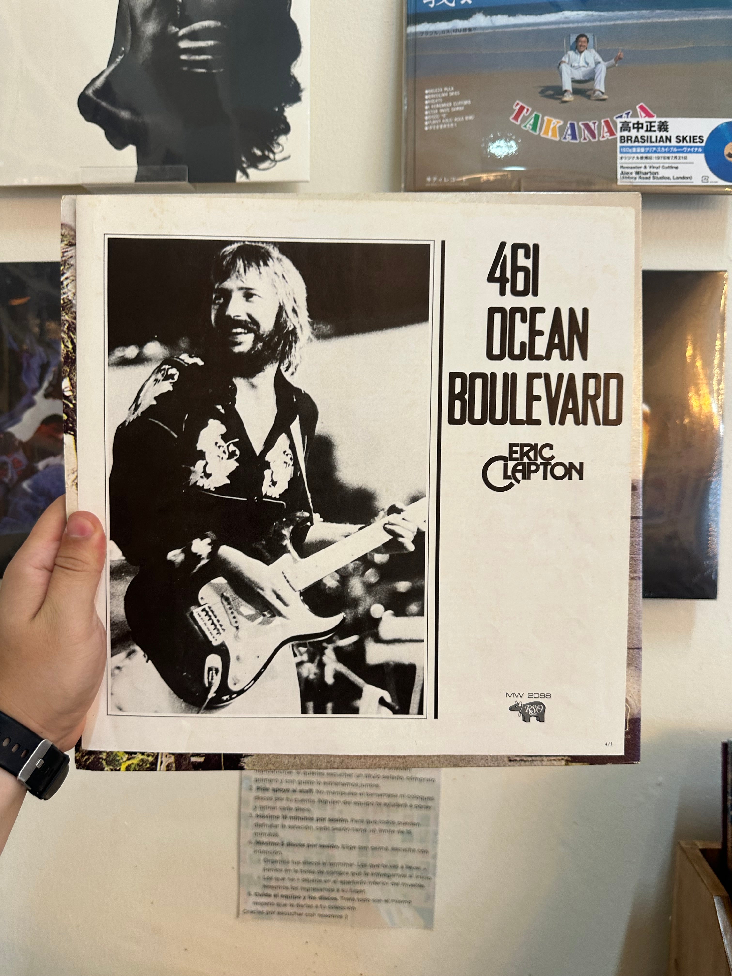Eric Clapton – 461 Ocean Boulevard (JPN-1974)