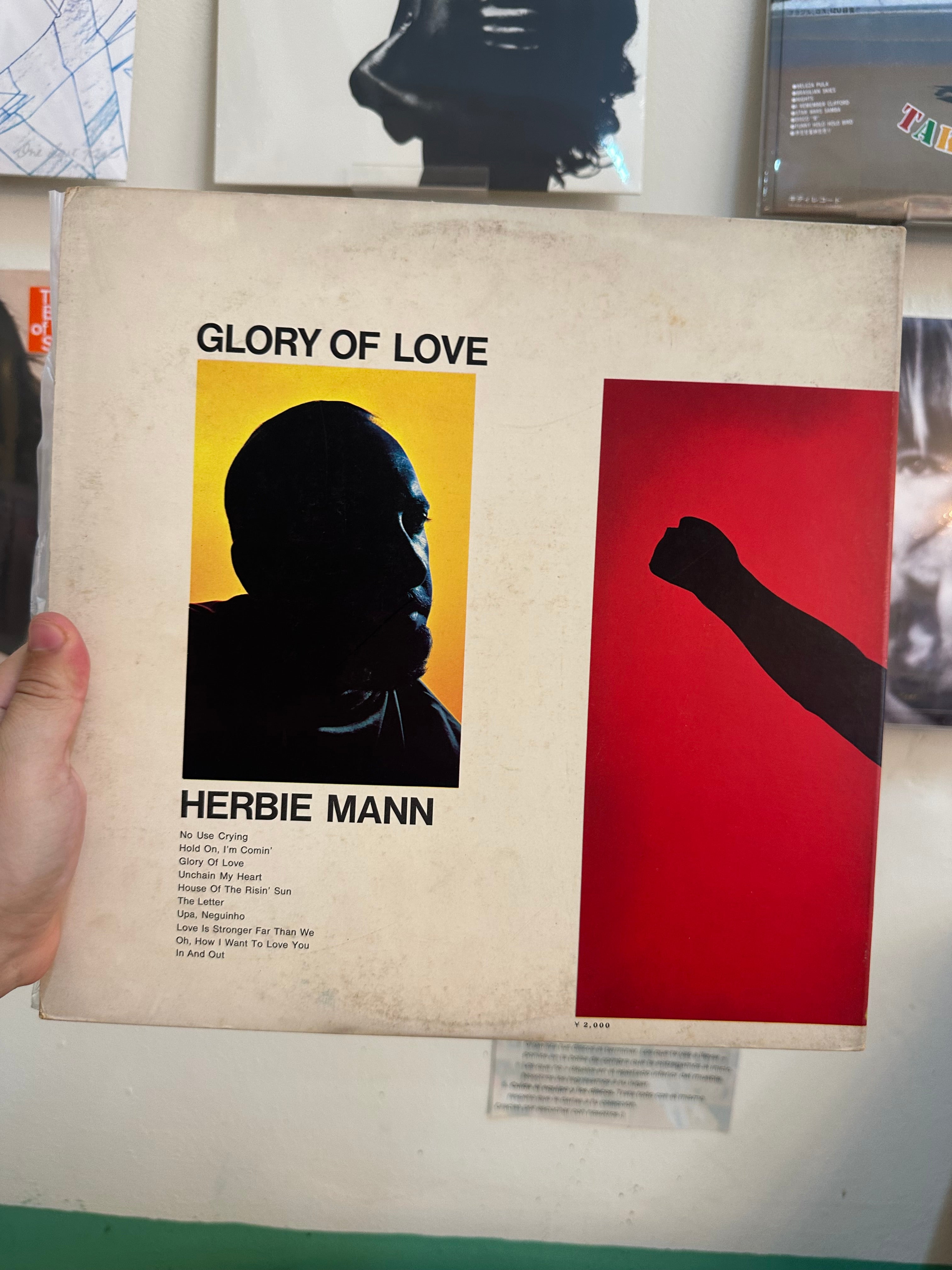 Herbie Mann – Glory Of Love (JPN-1968)