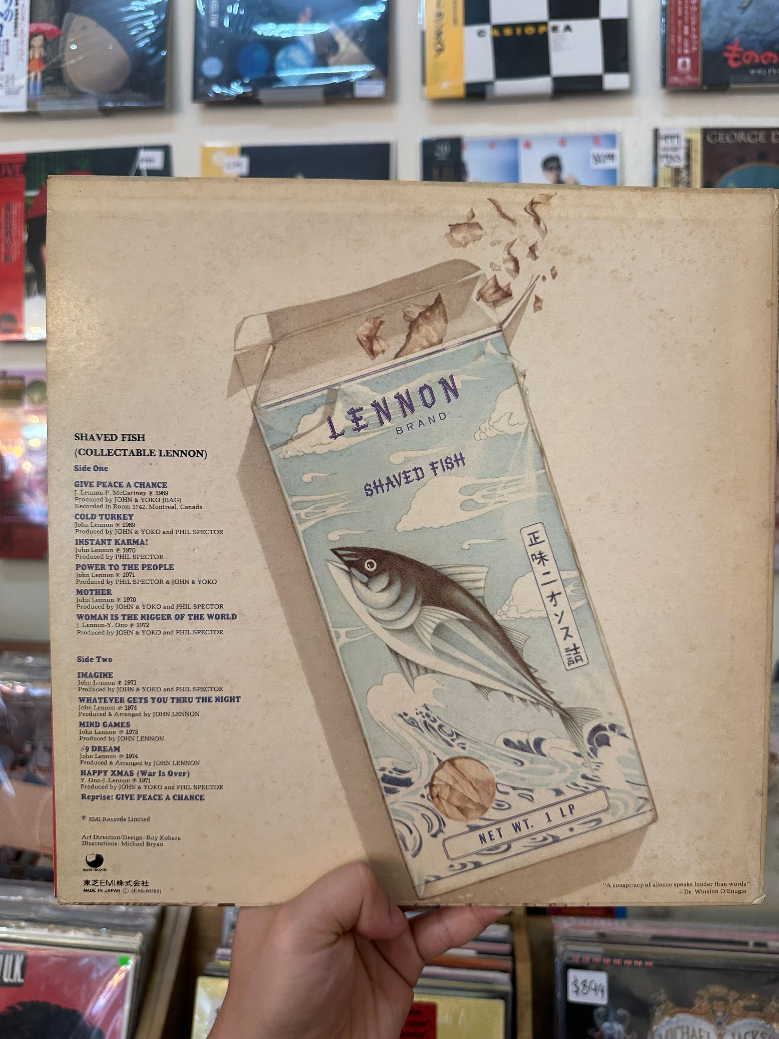 Lennon / Plastic Ono Band – Shaved Fish (JPN 1980)