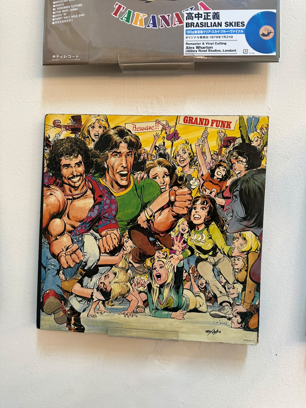 Grand Funk Railroad – All The Girls In The World Beware !!! (1975, Japan, Capitol Records)