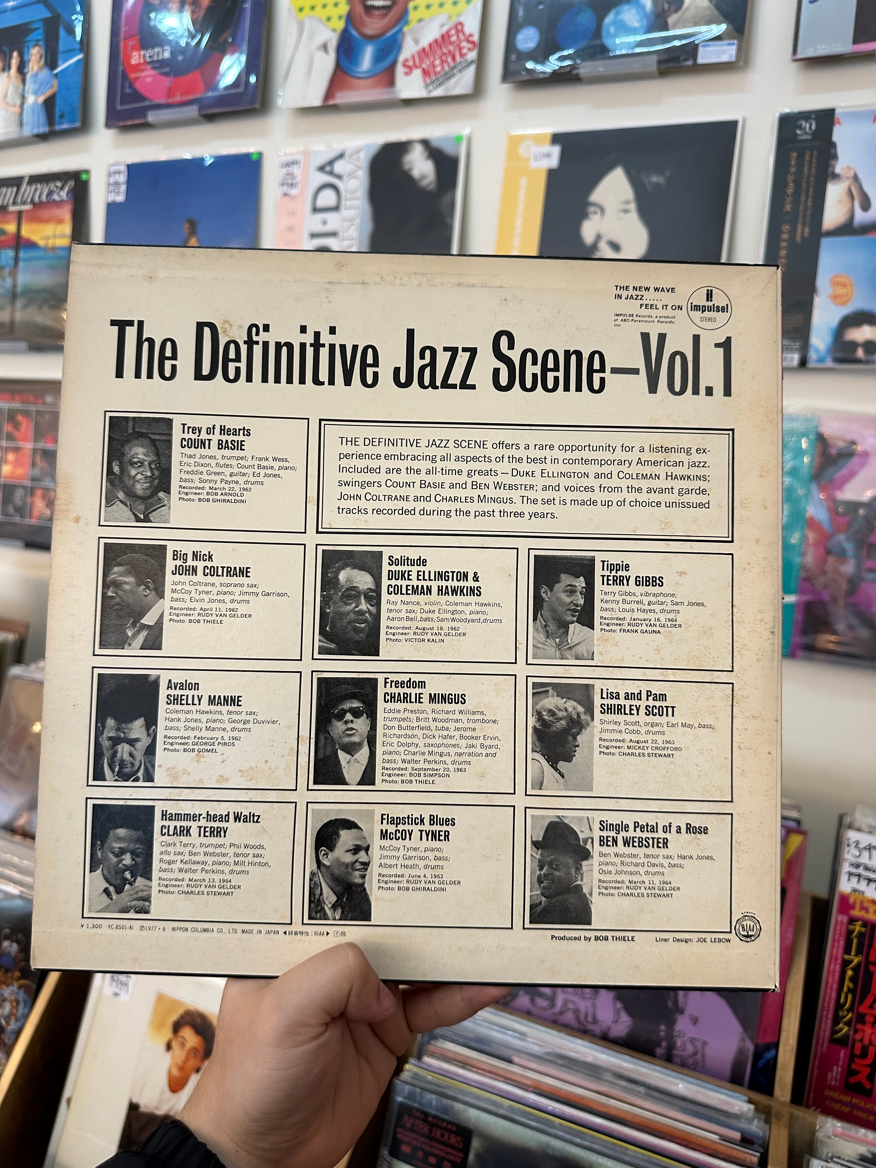 Various – The Definitive Jazz Scene Volume 1 (JPN-1977)