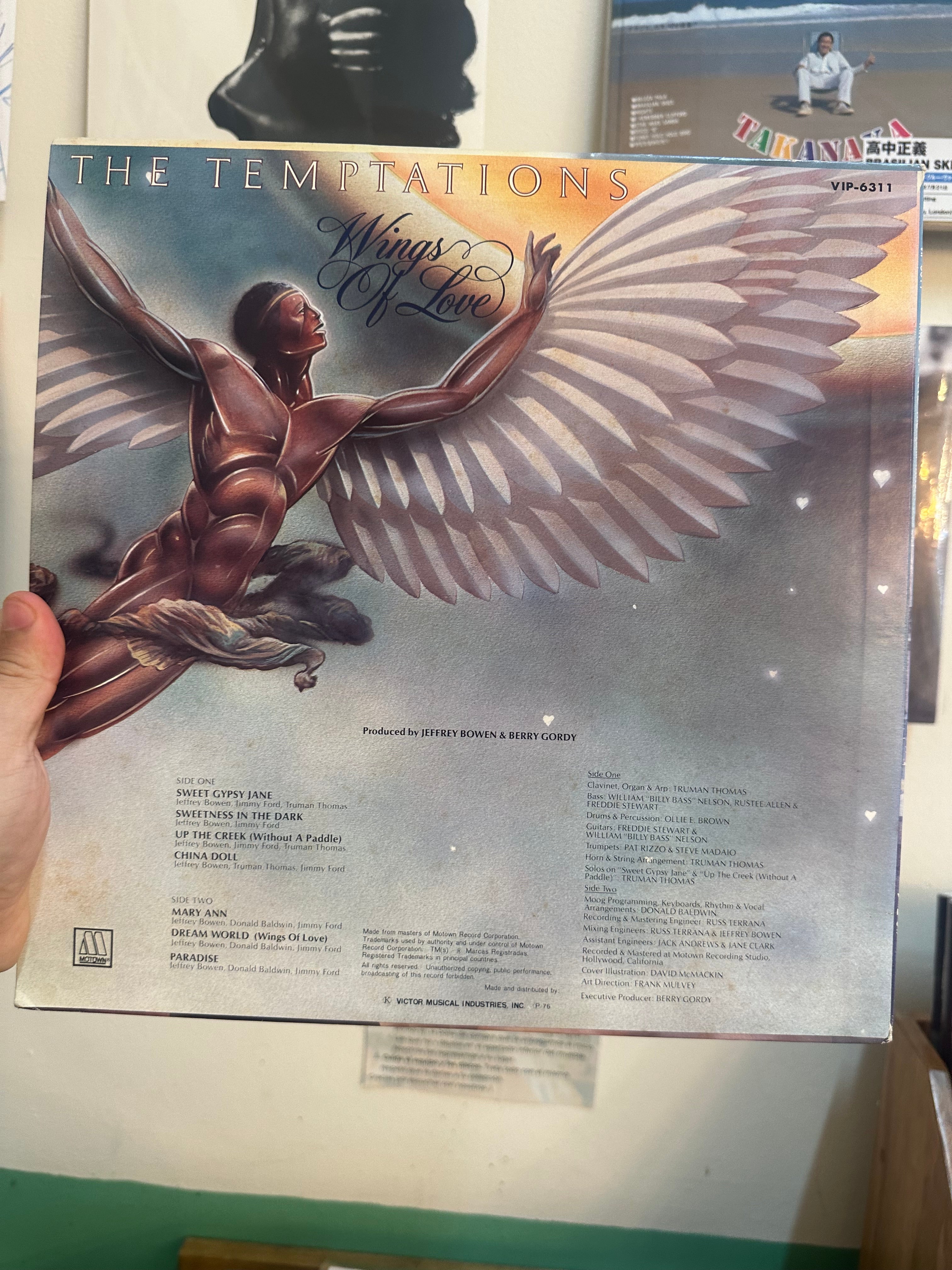 The Temptations – Wings Of Love (JPN-1976)