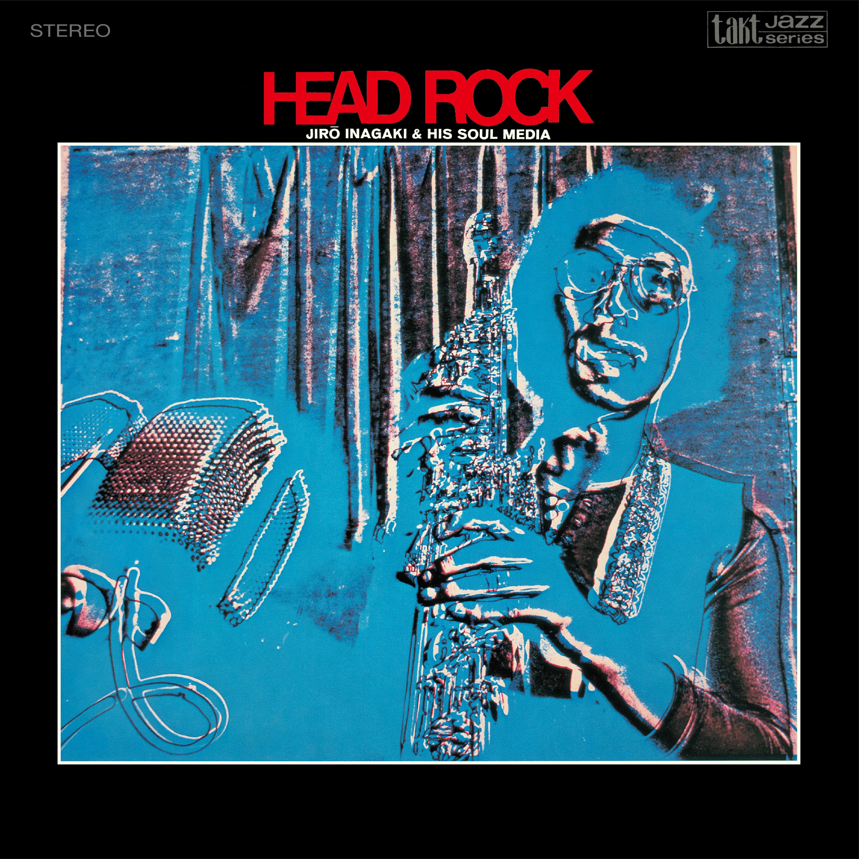 INAGAKI,JIRO &  SOUL MEDIA - HEAD ROCK (CLEAR RED VINYL/JAPANESE IMPORT)