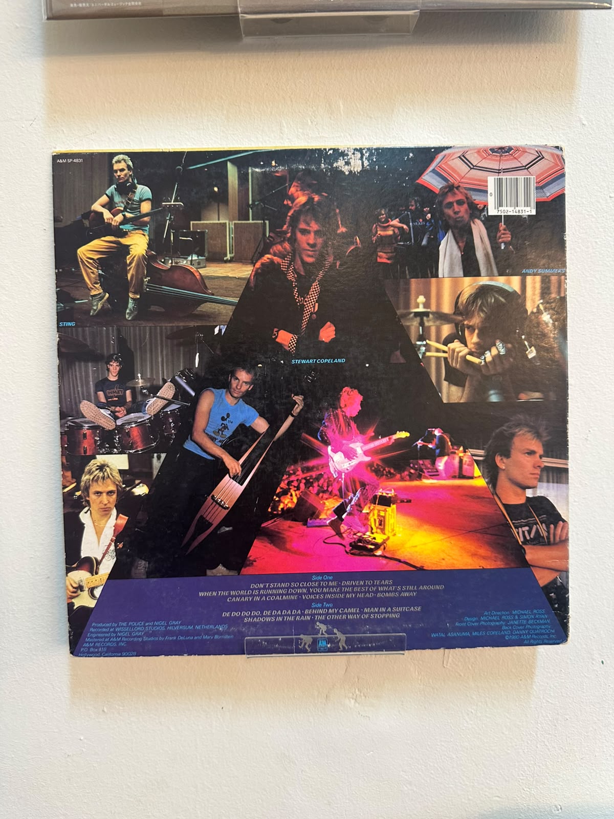 The Police – Zenyatta Mondatta (1980, US, A&M Records)