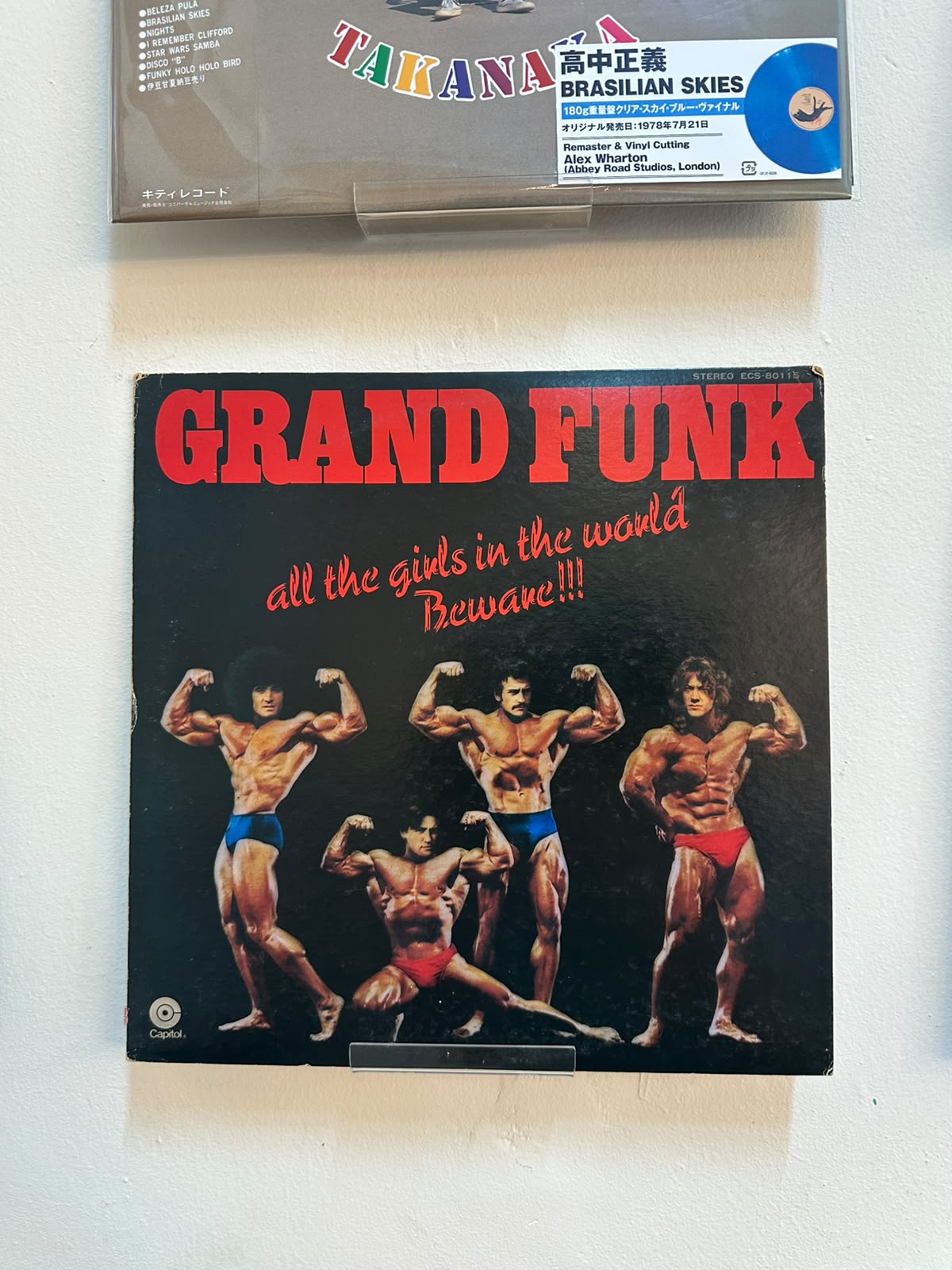 Grand Funk Railroad – All The Girls In The World Beware !!! (1975, Japan, Capitol Records)