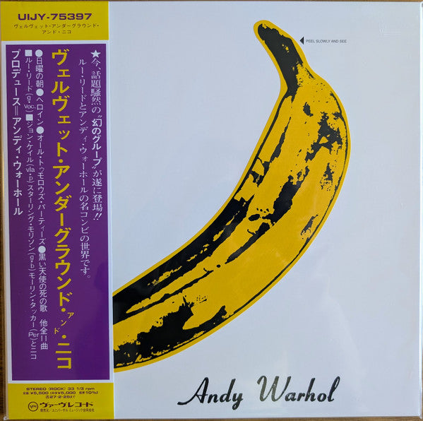 THE VELVET UNDERGROUND & NICO - The Velvet Underground & Nico (Japón, Limited)