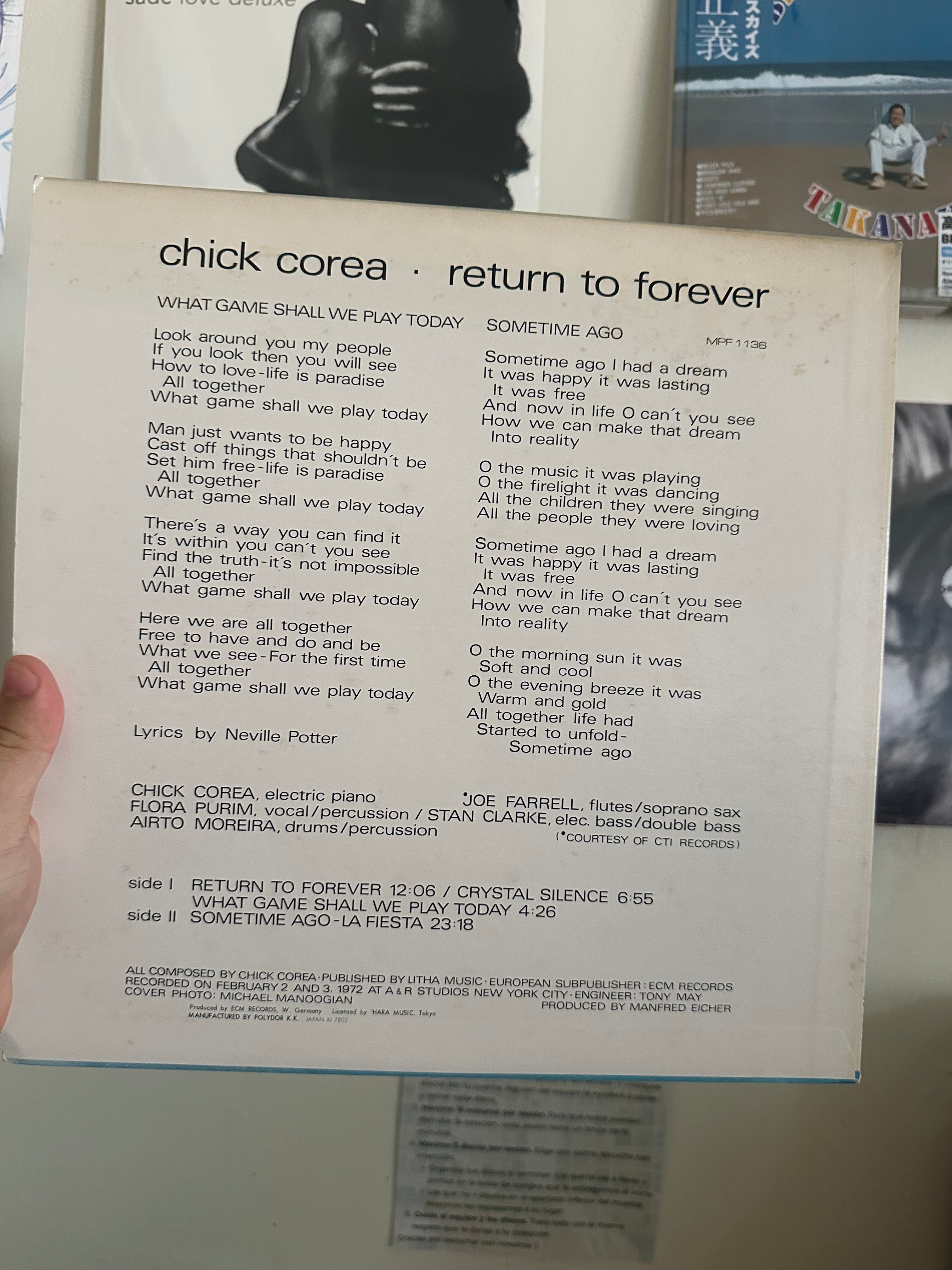 Chick Corea – Return To Forever (JPN-1978)