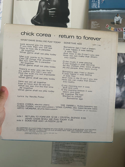 Chick Corea – Return To Forever (JPN-1978)