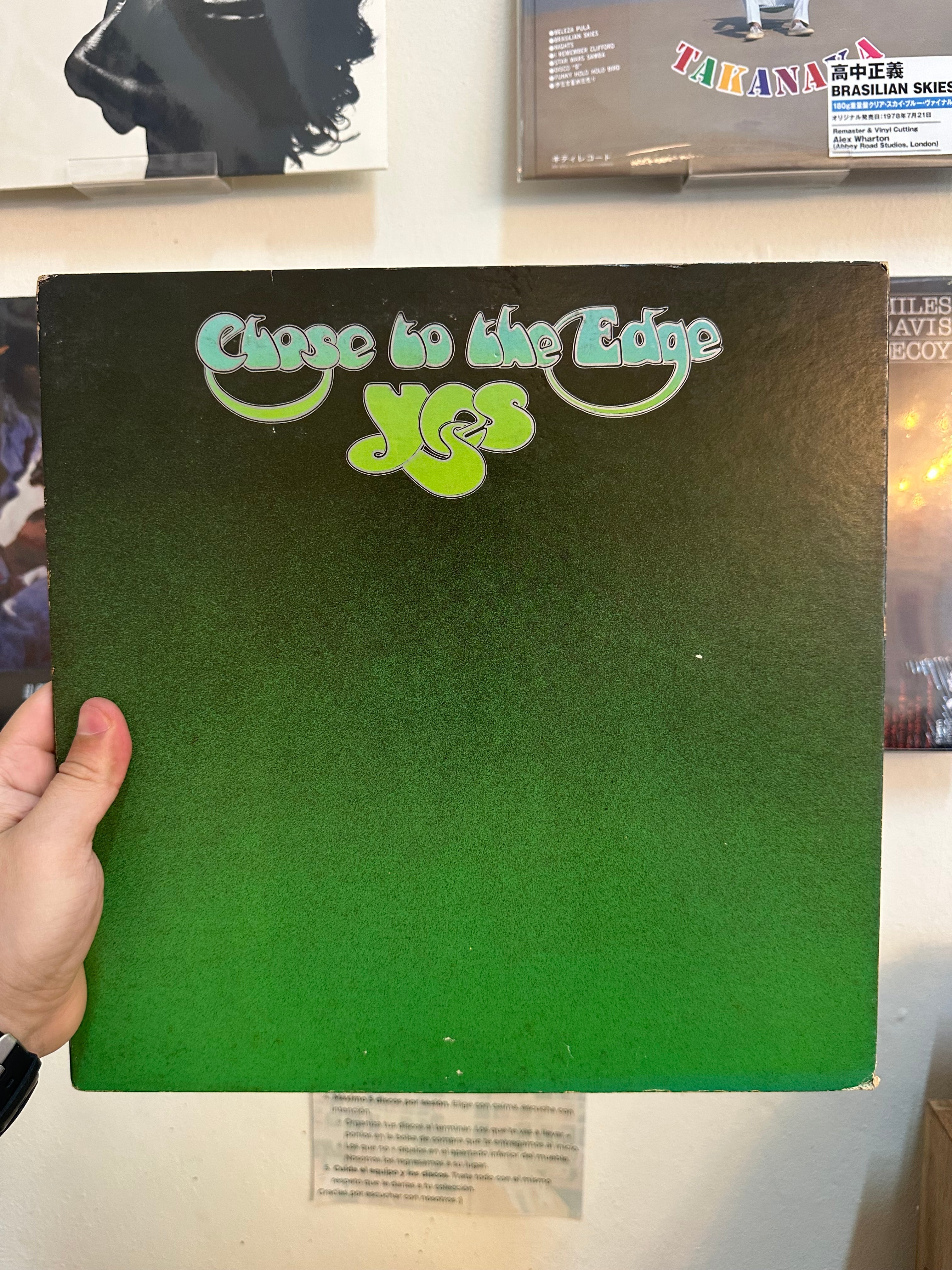 Yes – Close To The Edge = 危機 (JPN-1972)