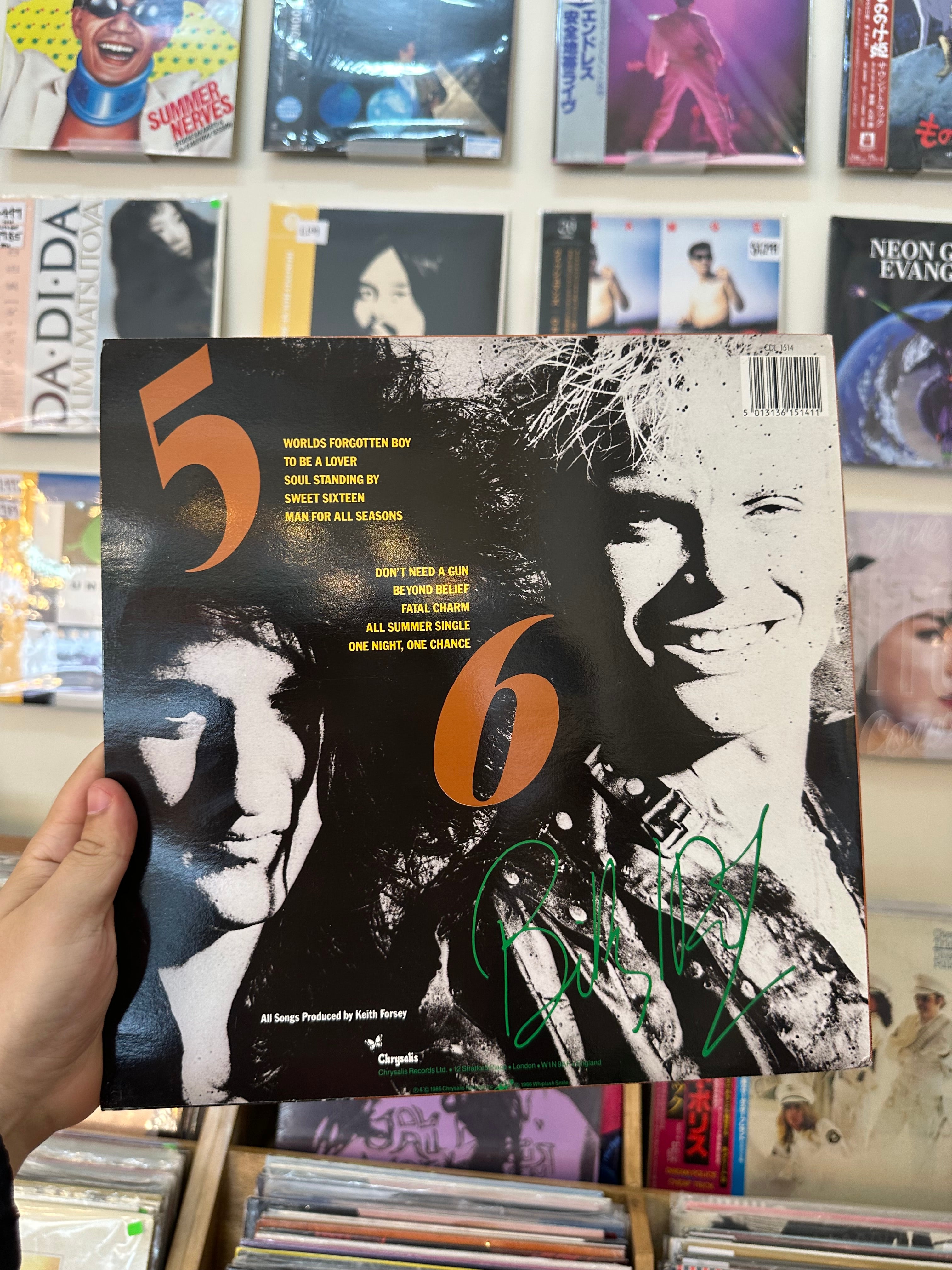 Billy Idol – Whiplash Smile (UK-1986)