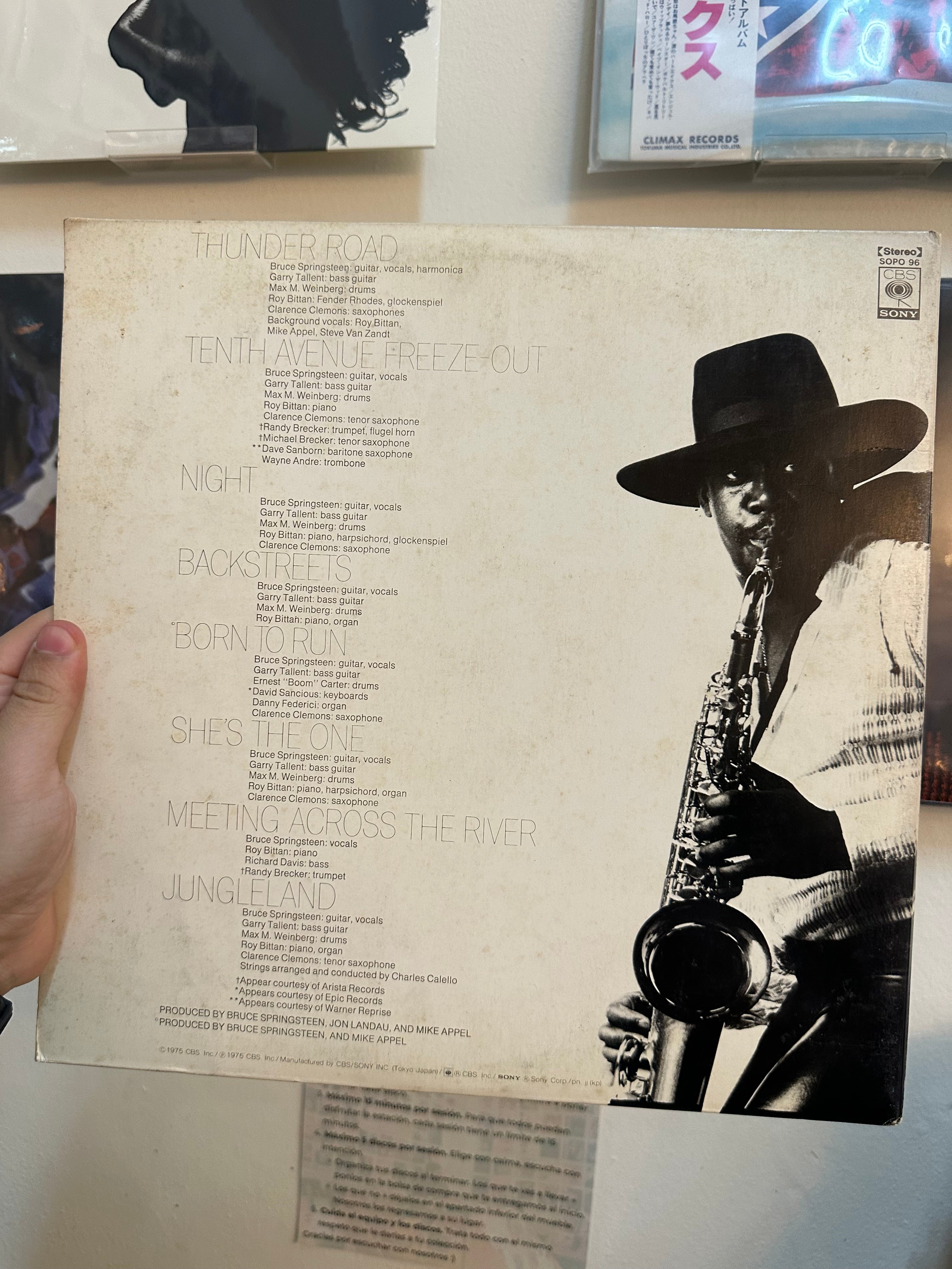 Bruce Springsteen – Born To Run (JPN 1975)