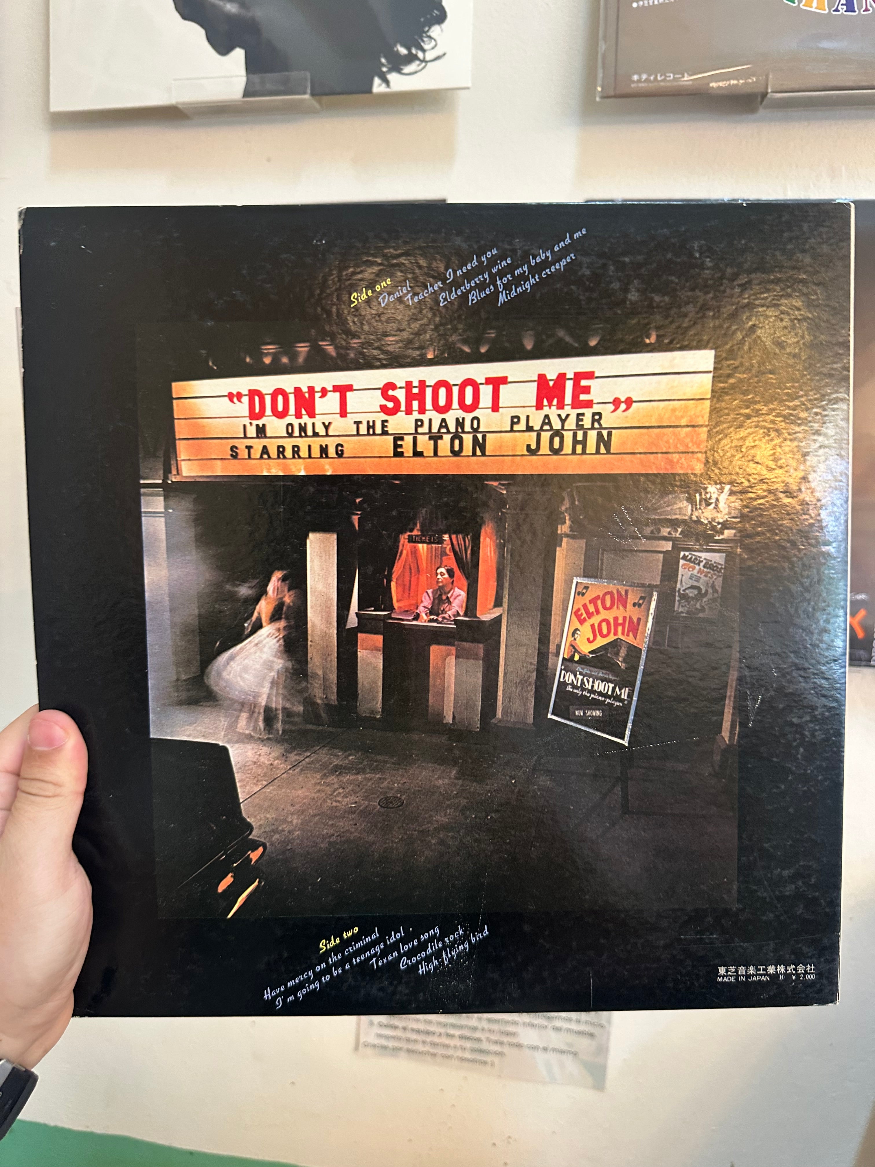 Elton John – Don't Shoot Me I'm Only The Piano Player (JPN-1973)