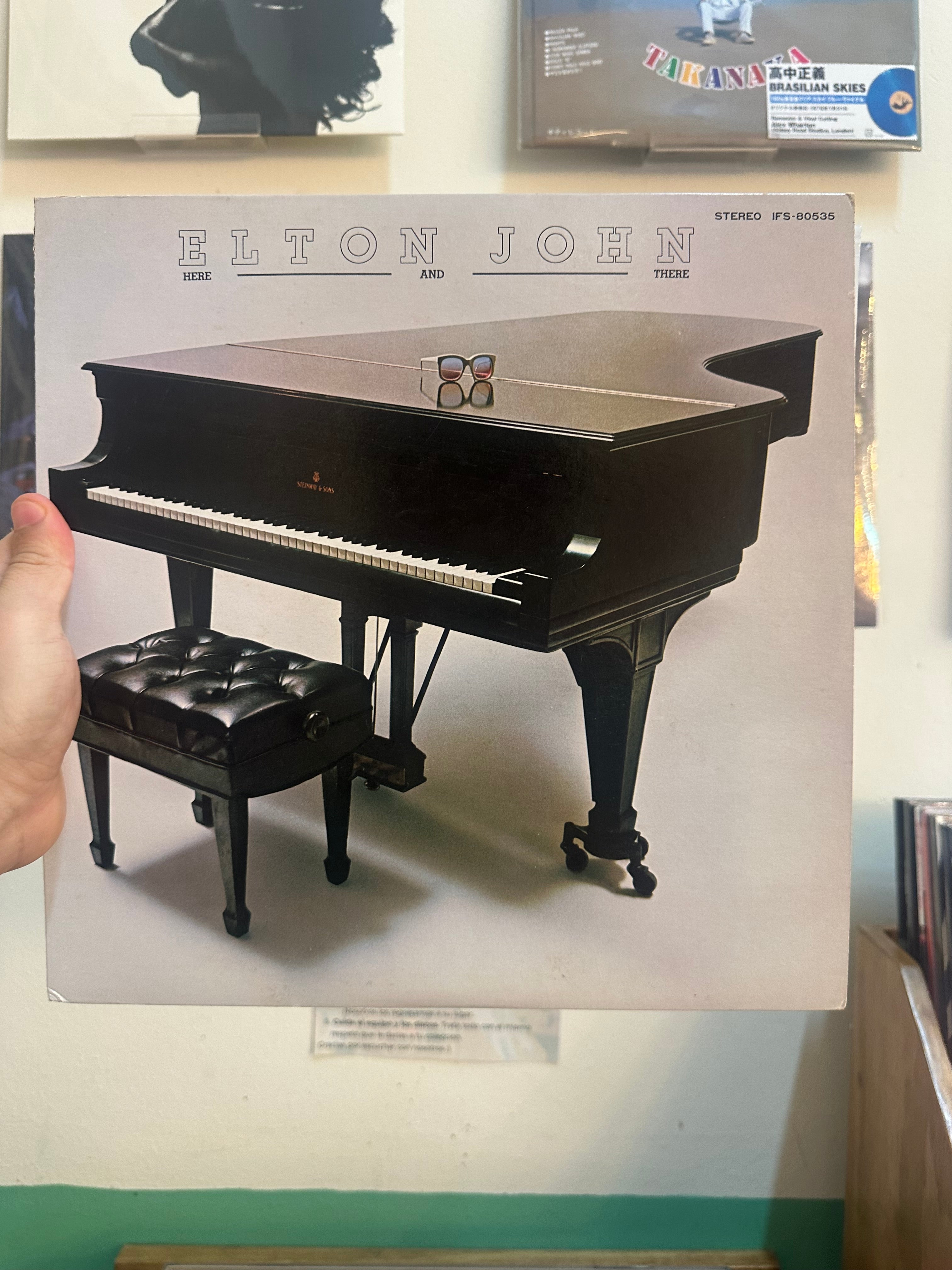 Elton John – Here And There (JPN-1976)