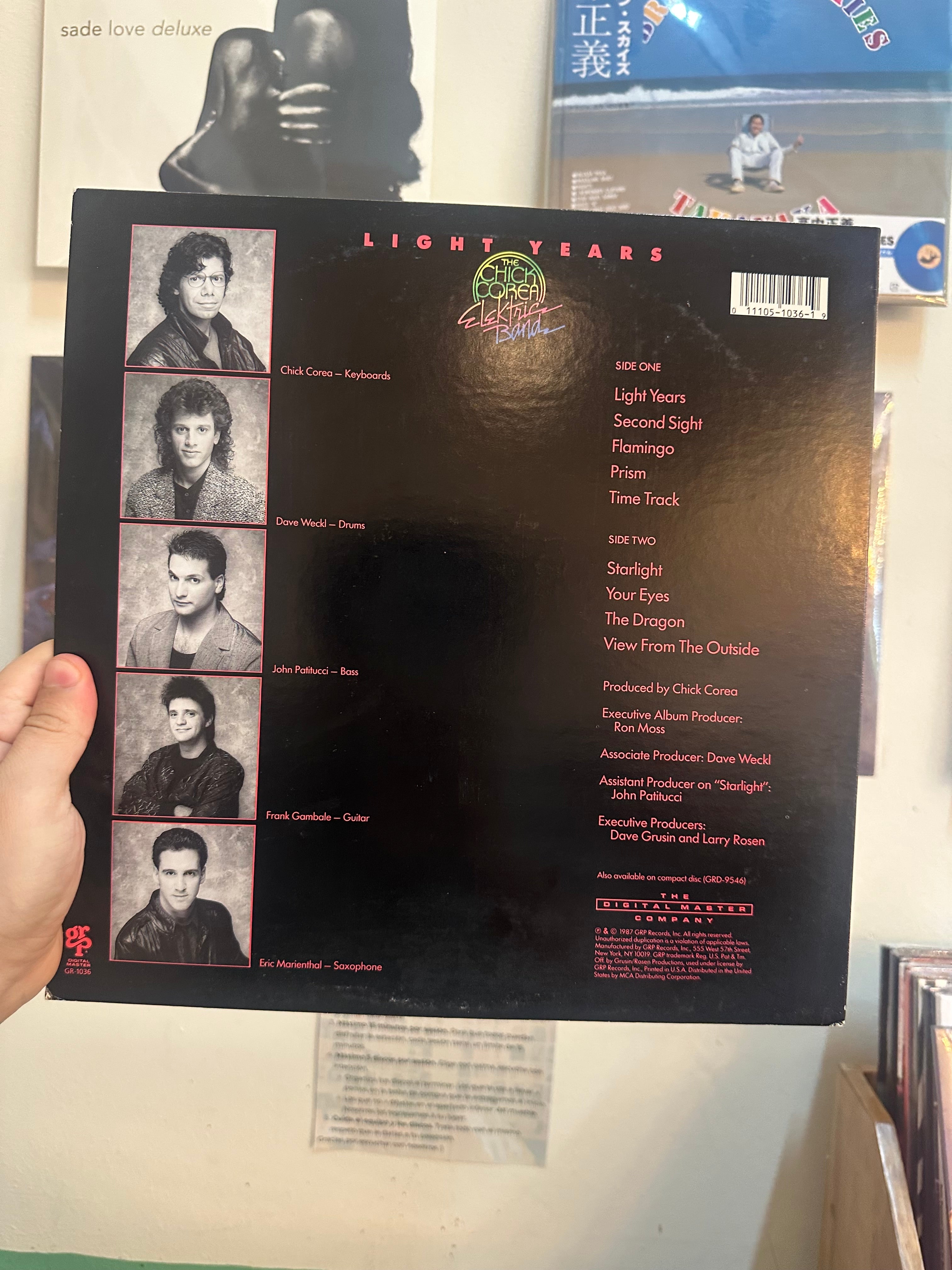 Chick Corea Elektric Band – Light Years (US 1987)