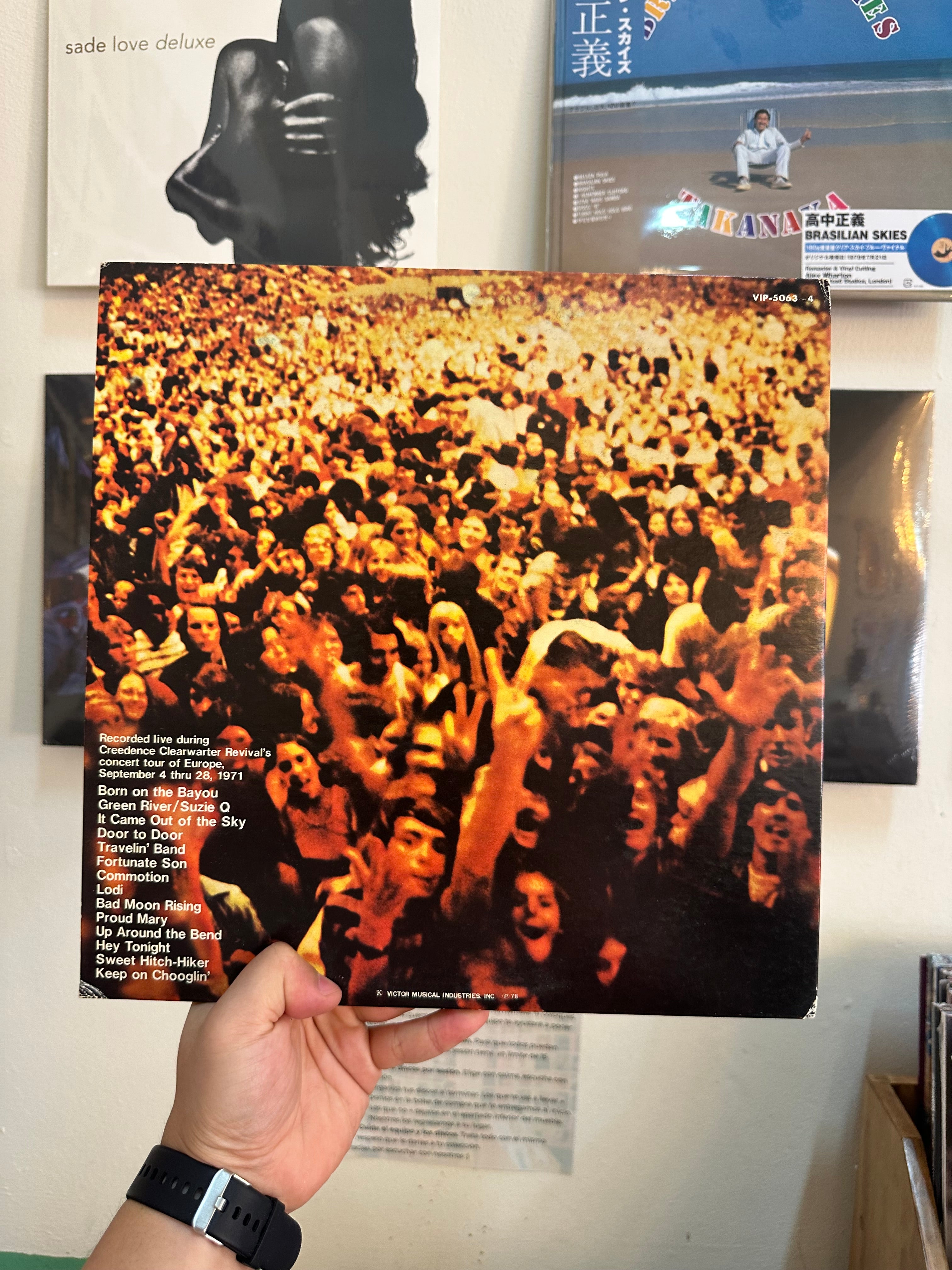 Creedence Clearwater Revival – Live In Europe (JPN 1978)