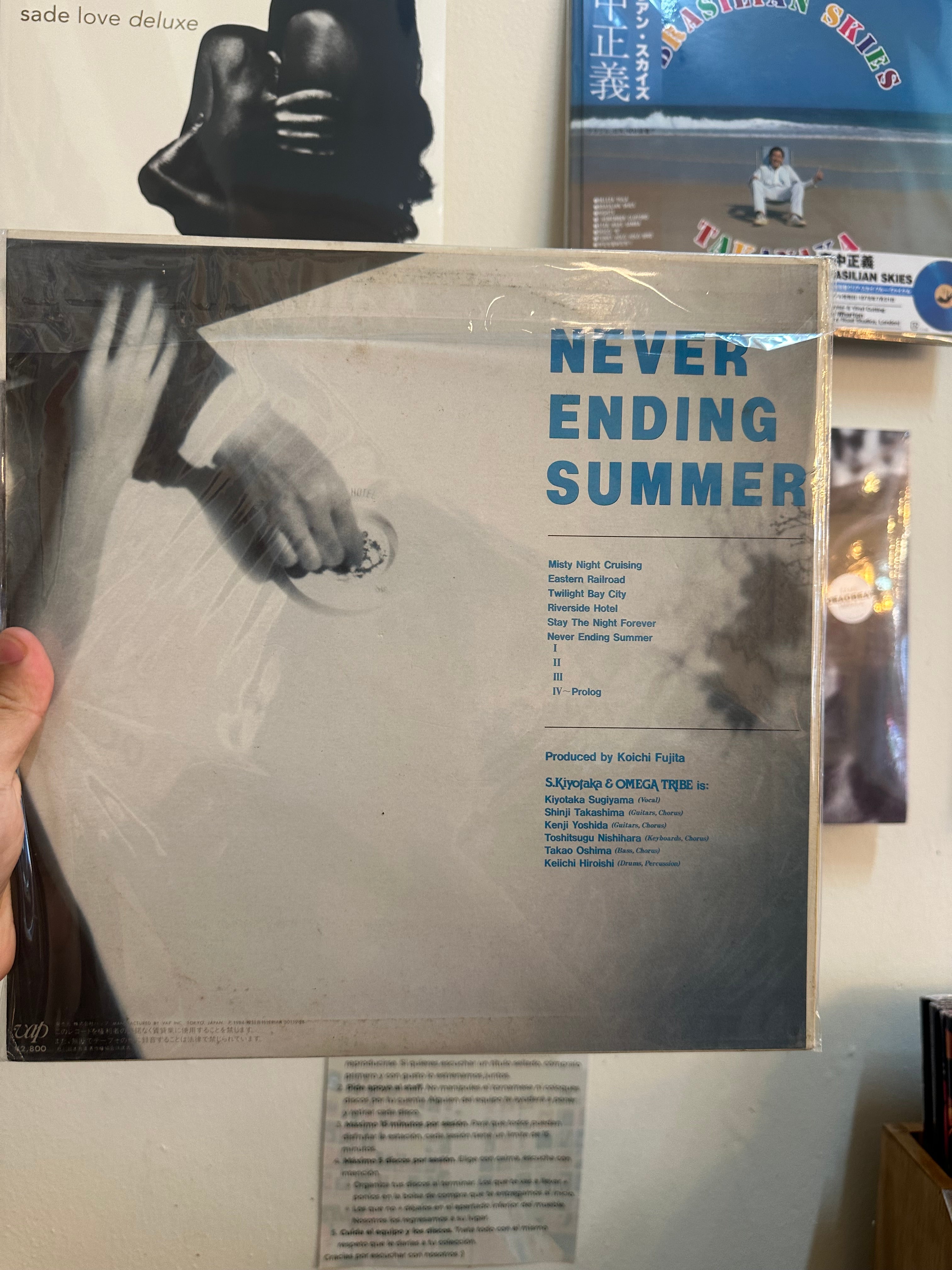 S. Kiyotaka & Omega Tribe – Never Ending Summer (JPN-1984) (Copia)