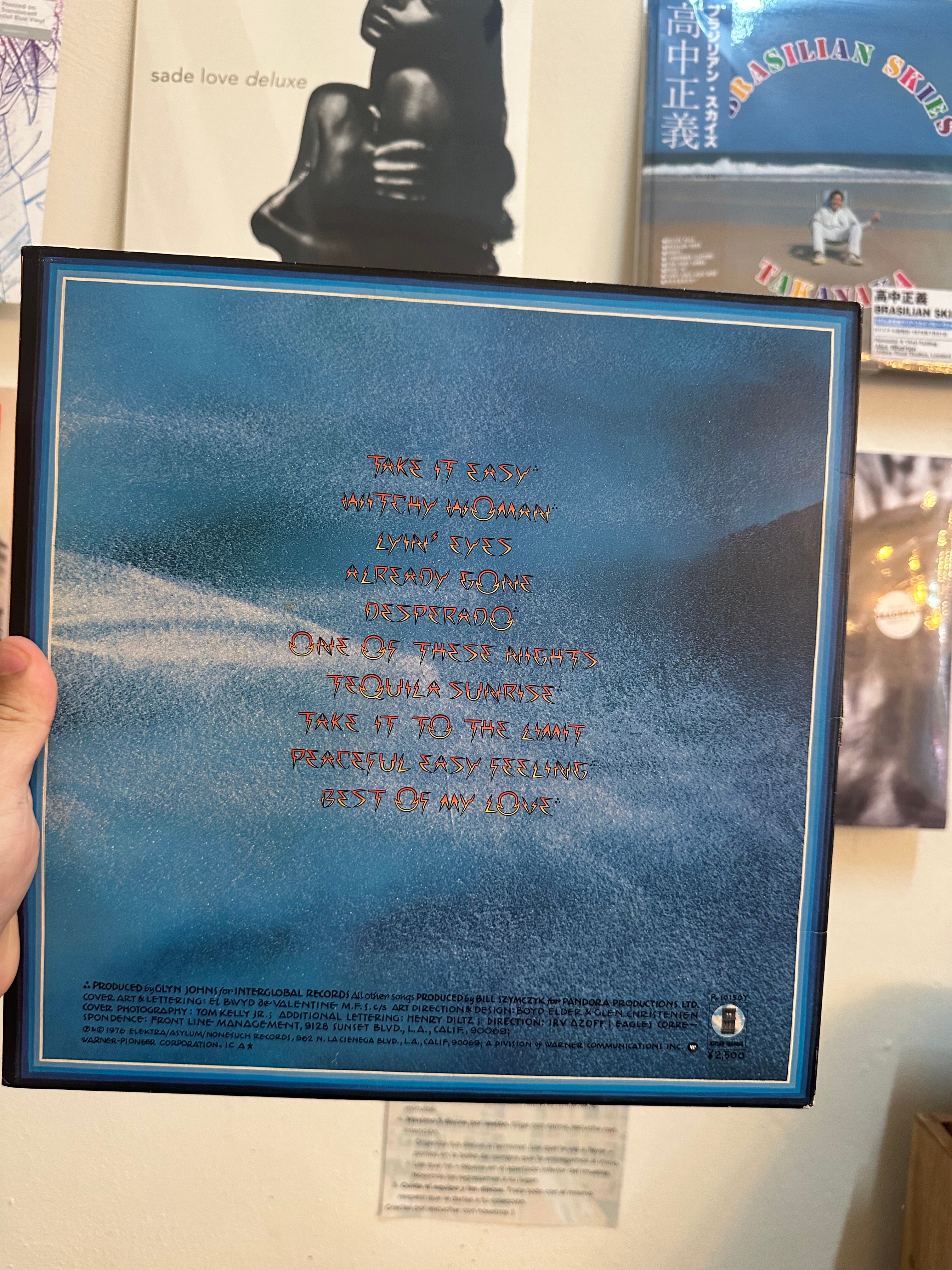 Eagles – Their Greatest Hits 1971-1975 (JPN-1976) (Copia)