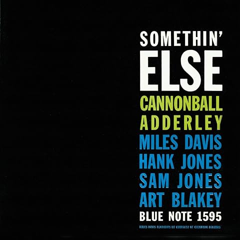 CANNONBALL ADDERLEY - SOMETHIN ELSE (BLUE VINYL)