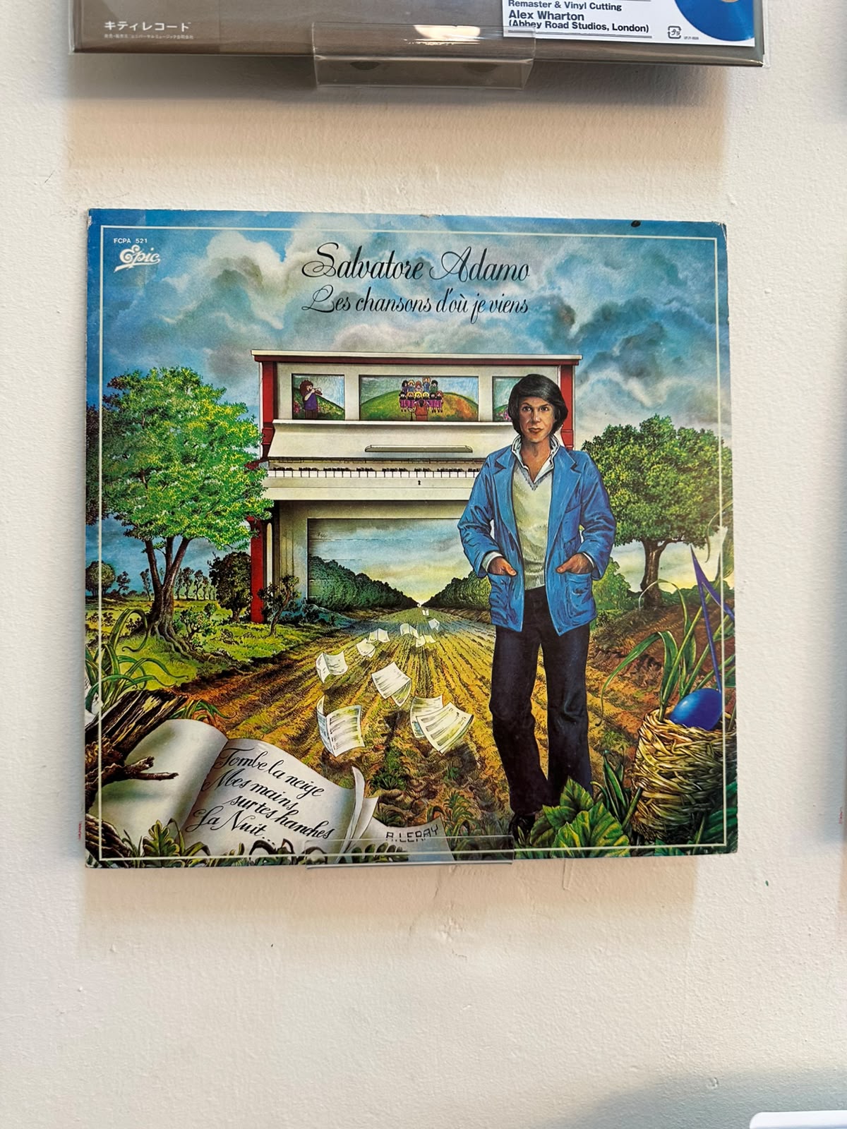 Adamo – Les Chansons D' Ou Je Viens (1979, Japan, Epic/Sony)