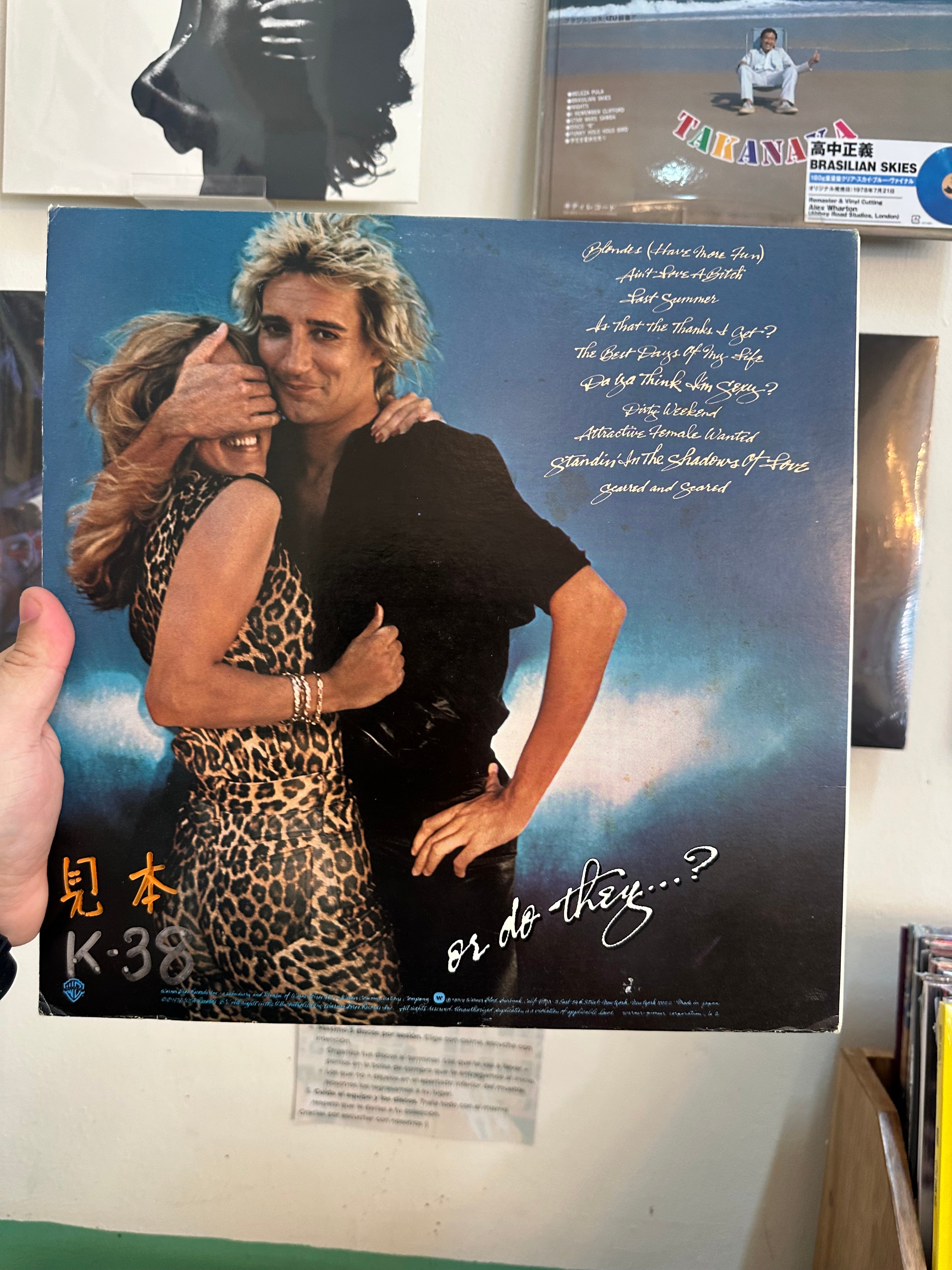 Rod Stewart – Blondes Have More Fun (JPN-1978)