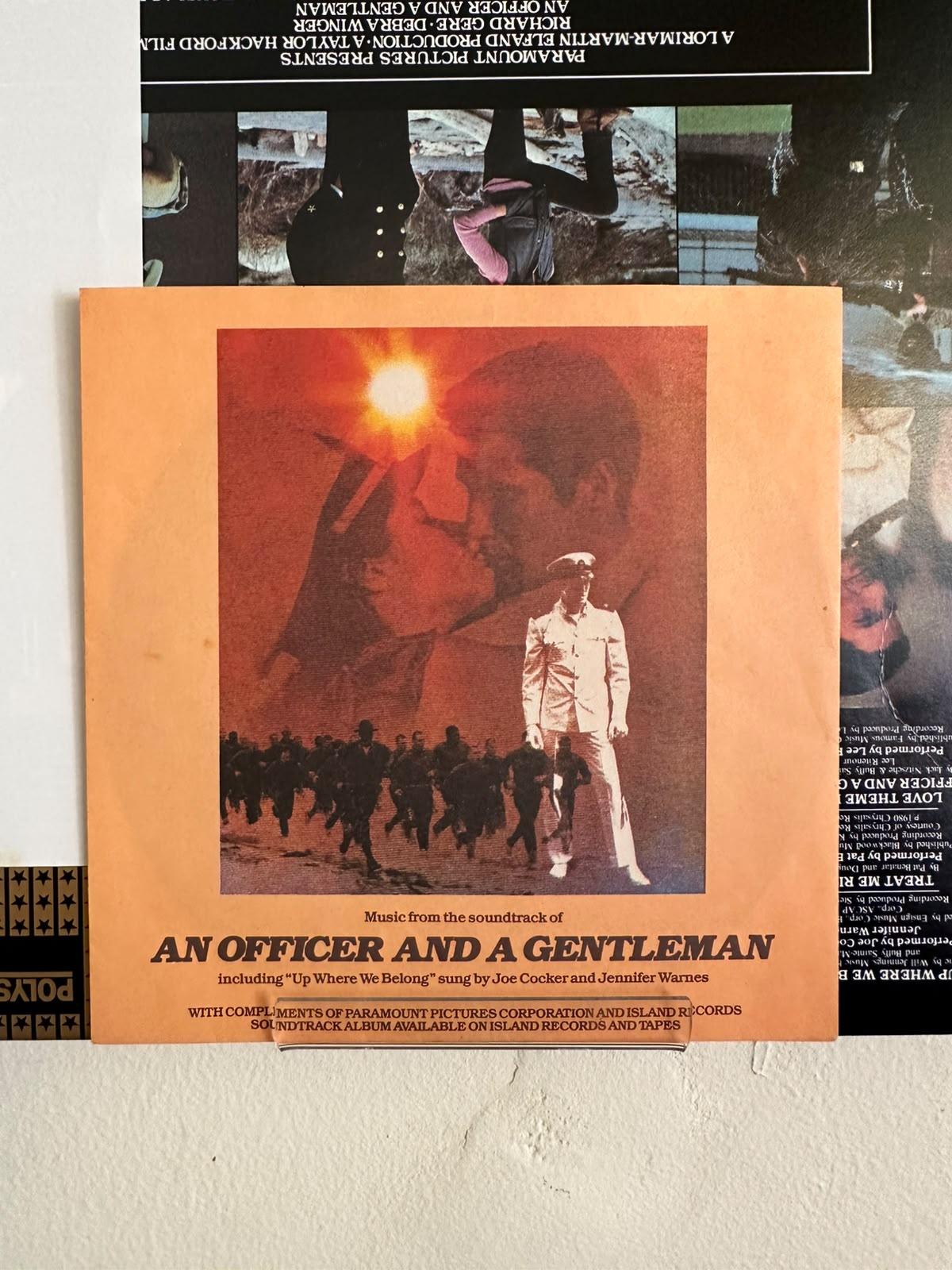 Various – An Officer And A Gentleman (1982, JPN) Contiene FlexiDisc)