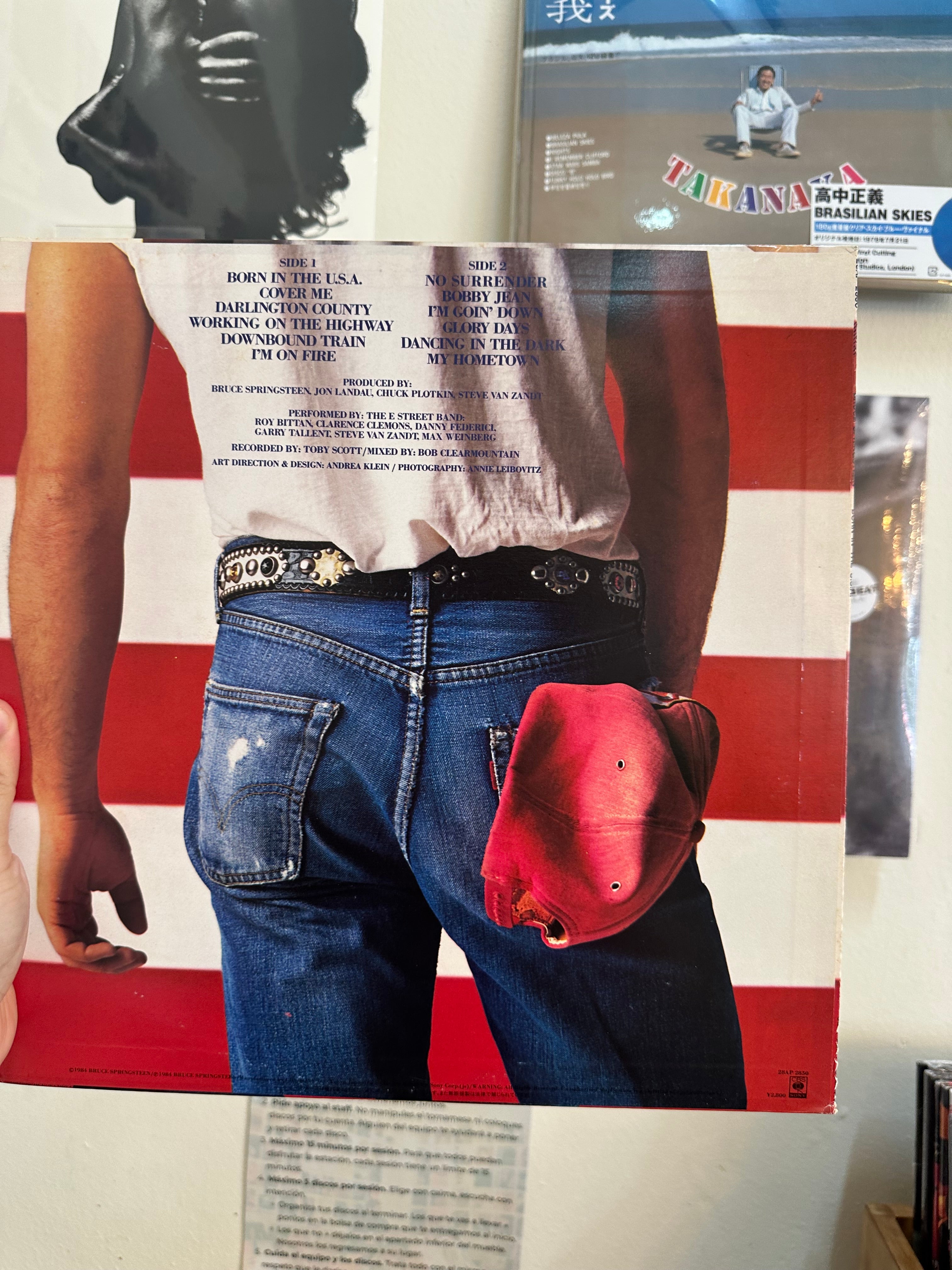 Bruce Springsteen – Born In The U.S.A. (JPN-1984)