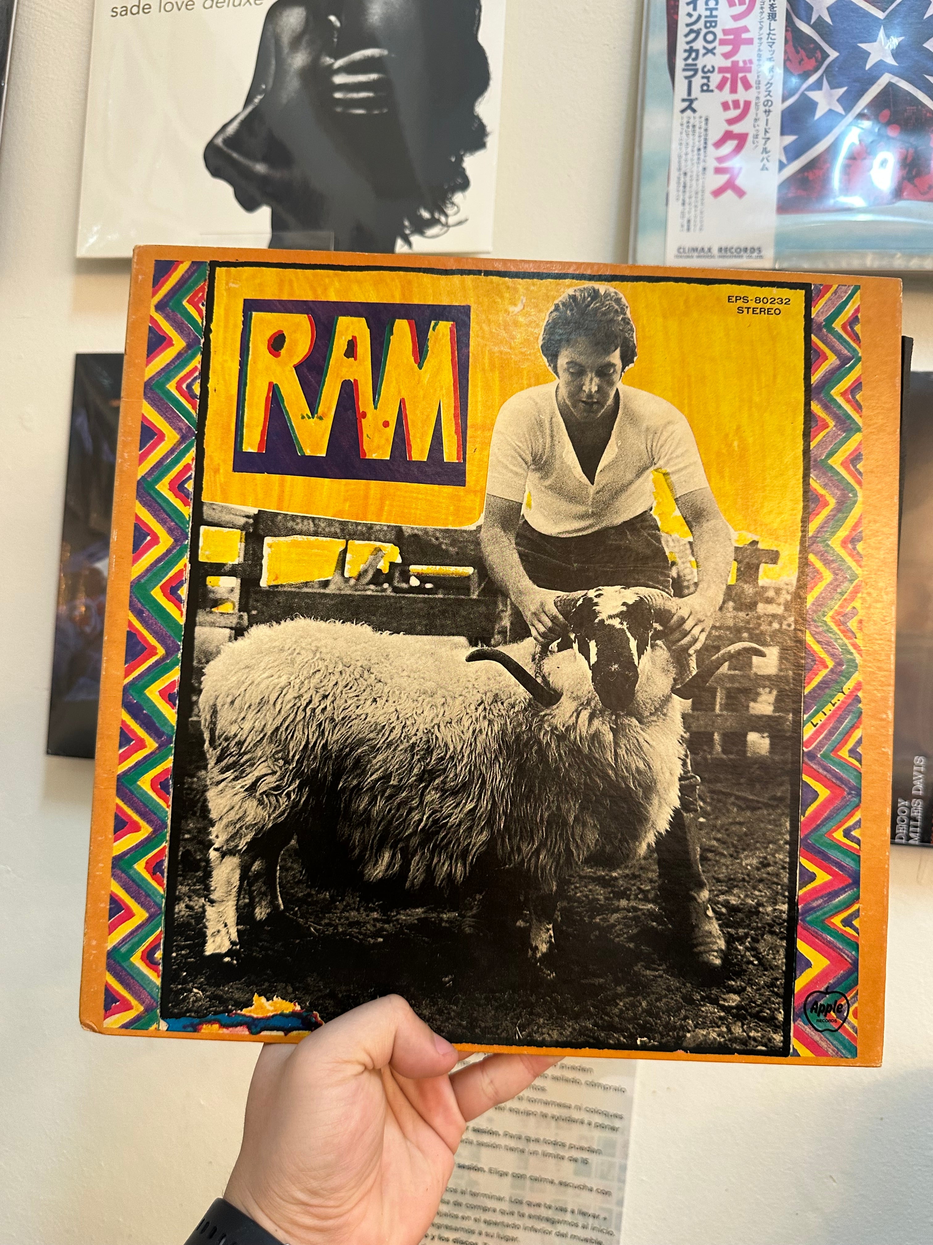 Paul And Linda McCartney* = ポール&リンダ・マッカートニー* – Ram = ラム (JPN-1975)