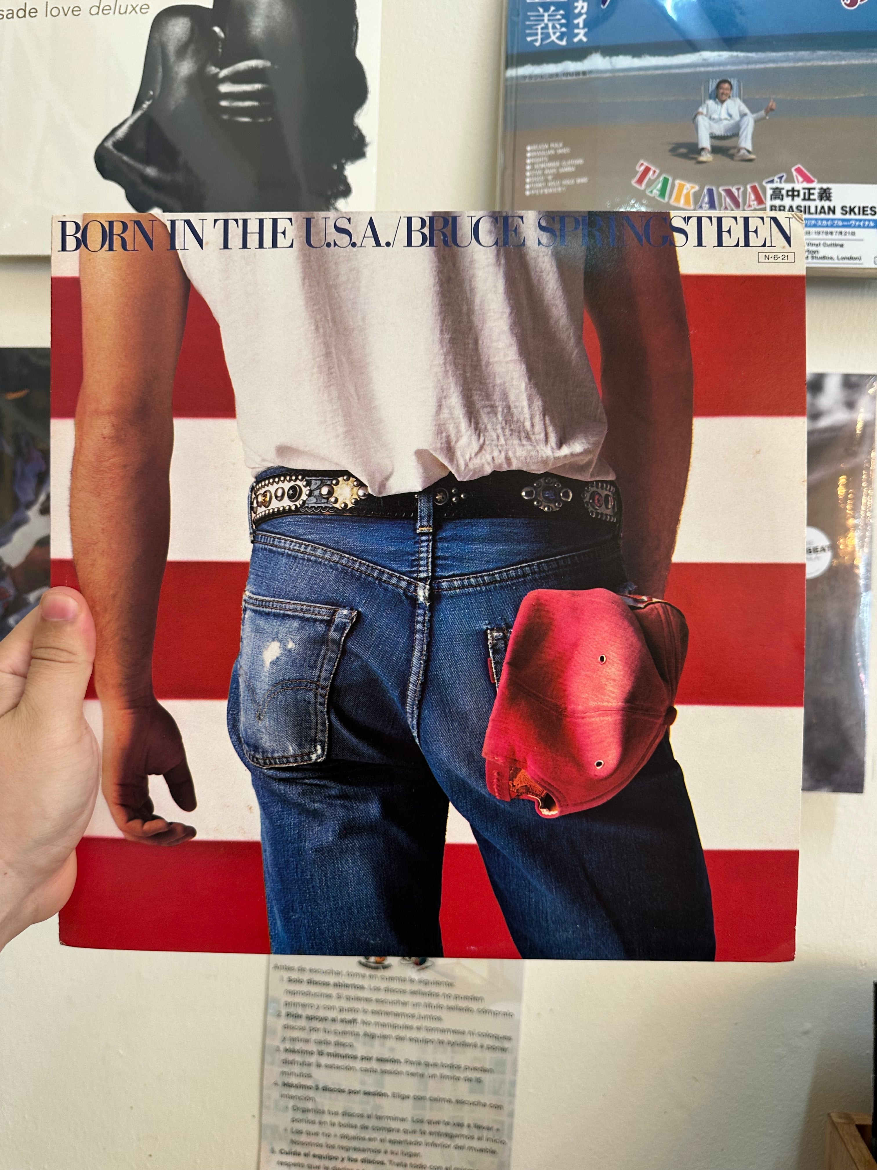 Bruce Springsteen – Born In The U.S.A. (JPN-1984)