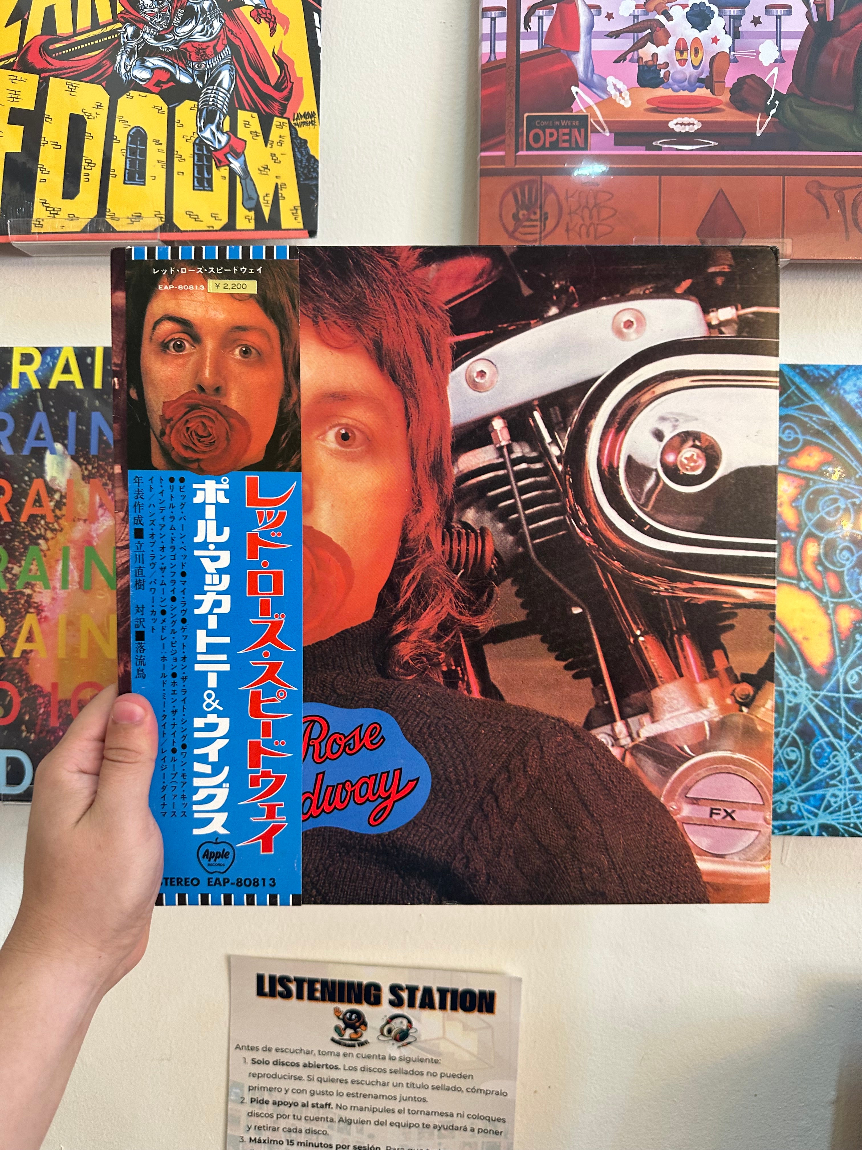 Paul McCartney – Red Rose Speedway (JPN 1973)