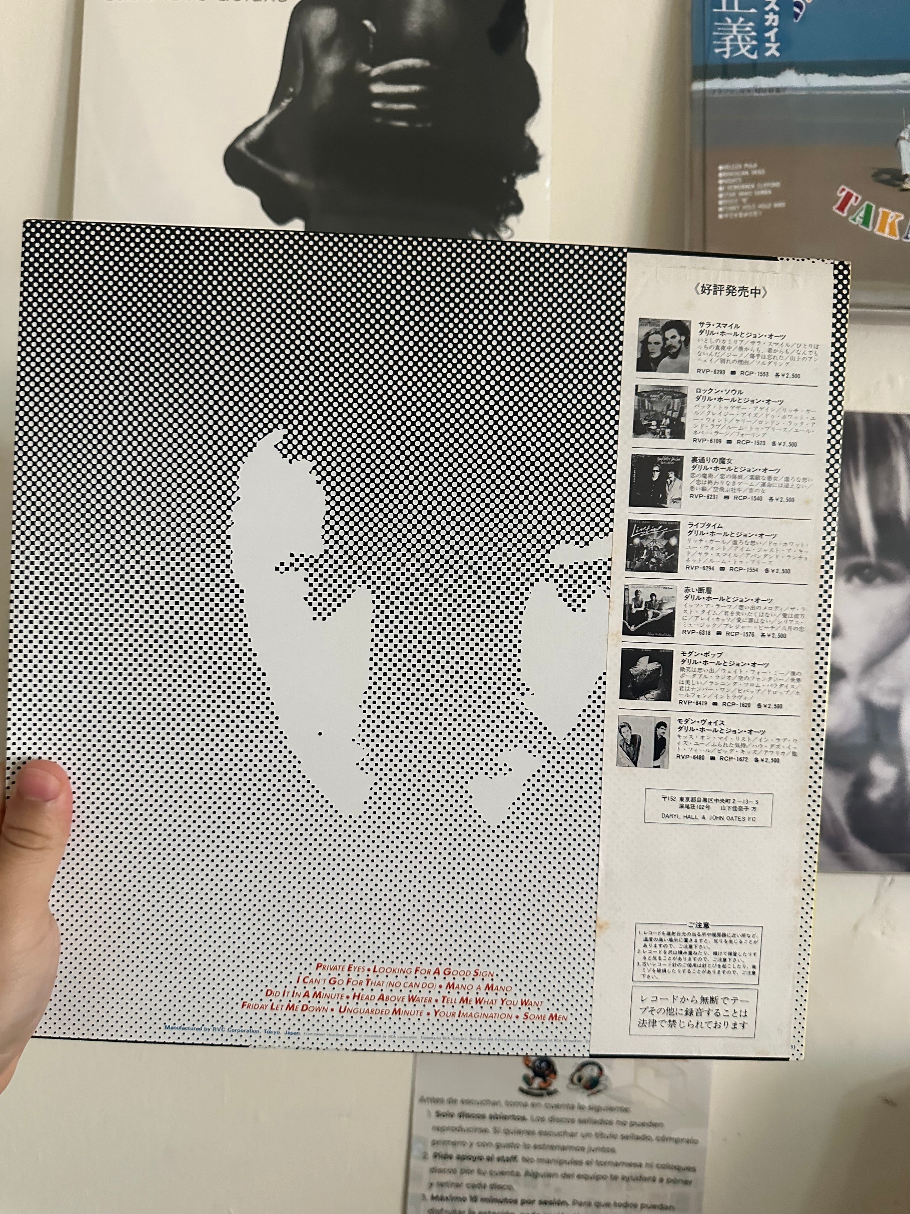 Daryl Hall & John Oates – Private Eyes (JPN-1981) (Copia)