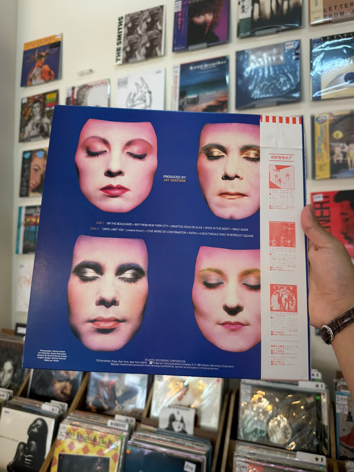 The Manhattan Transfer – Mecca For Moderns (1981, Japan, Atlantic)