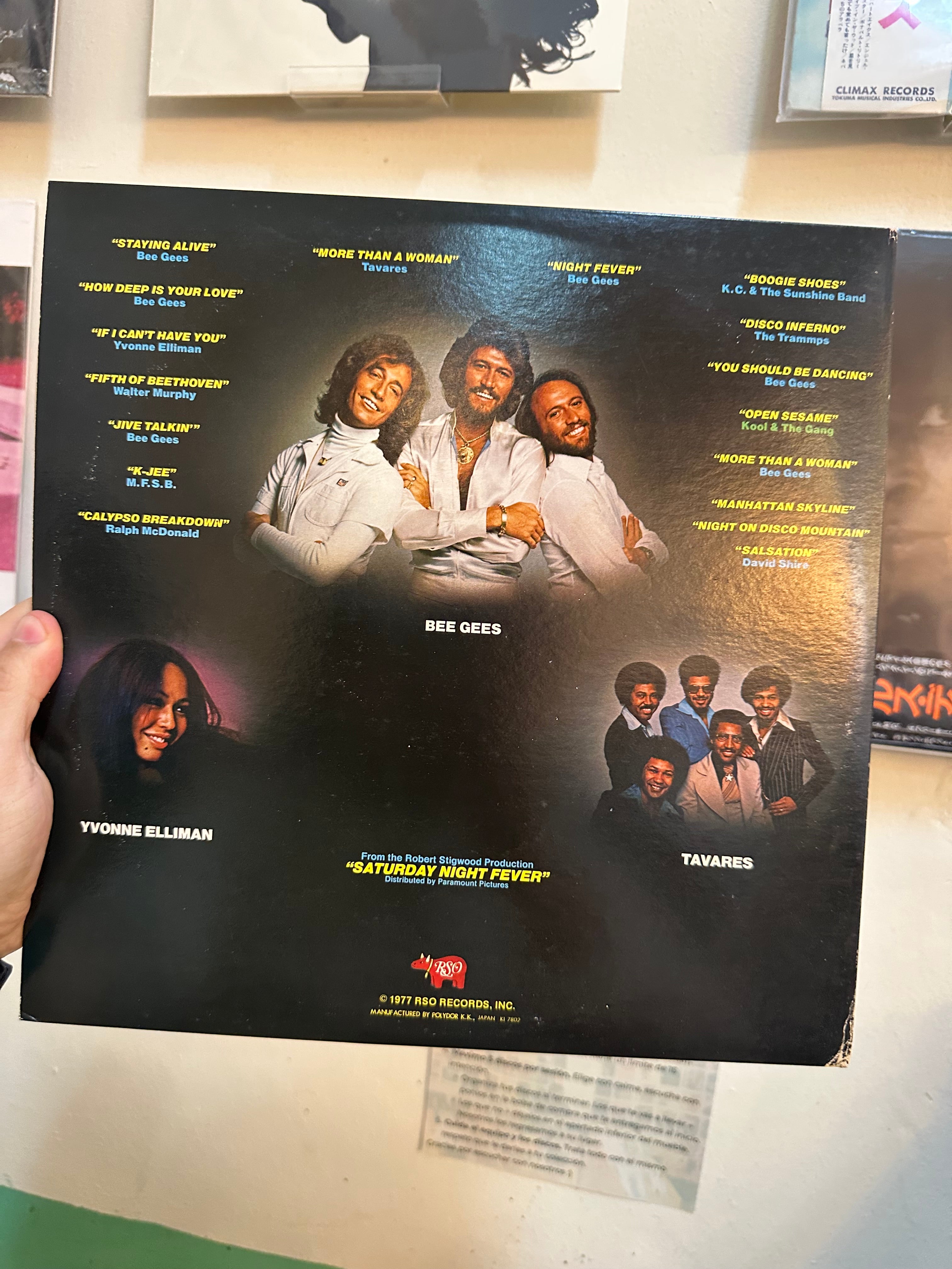 Various – Saturday Night Fever (The Original Movie Sound Track) (JPN 1977)